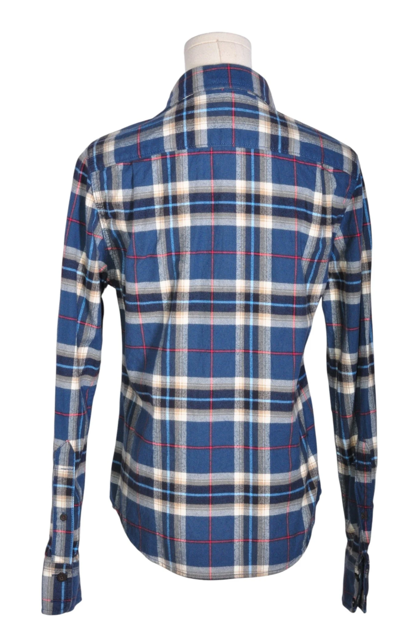 ABERCROMBIE & FITCH Women Button Down Tops Regular fit in Blue - L - Image 2