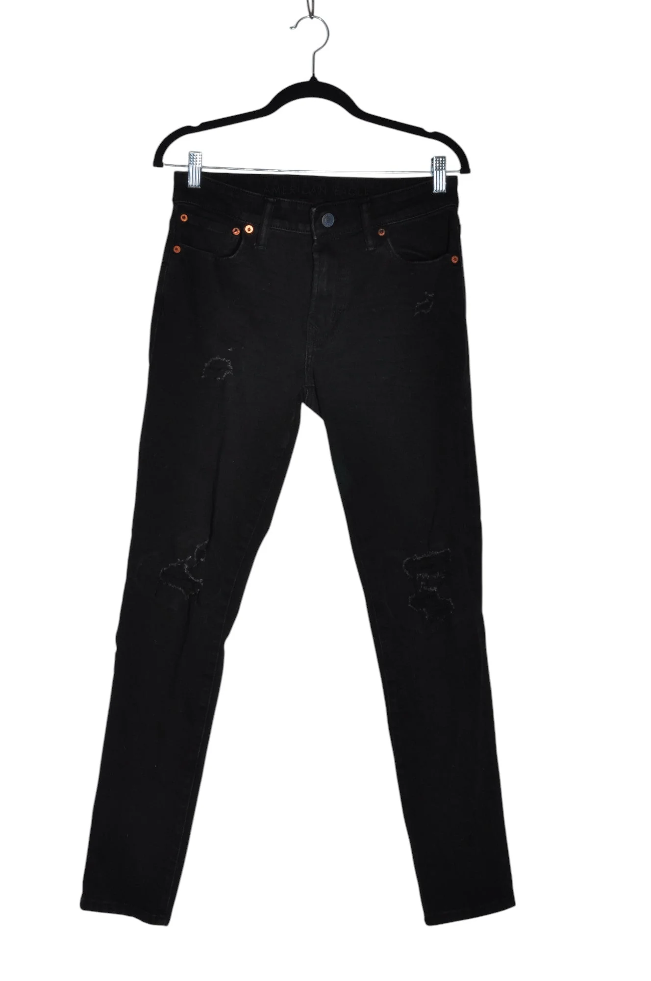 AMERICAN EAGLE Women Skinny Jeans Regular fit in Black - 30