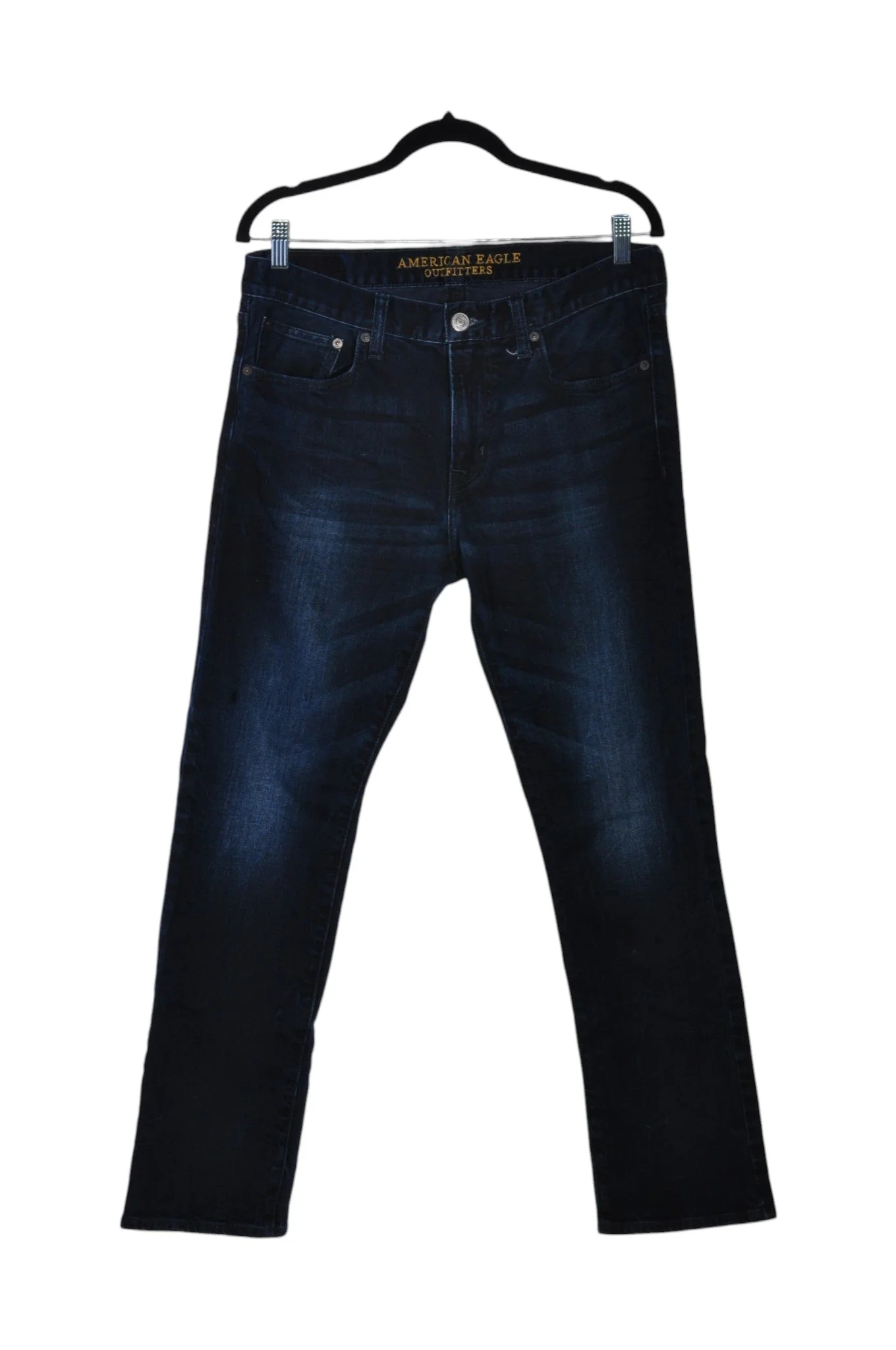 AMERICAN EAGLE Women Straight-Legged Jeans Regular fit in Blue - 32x30