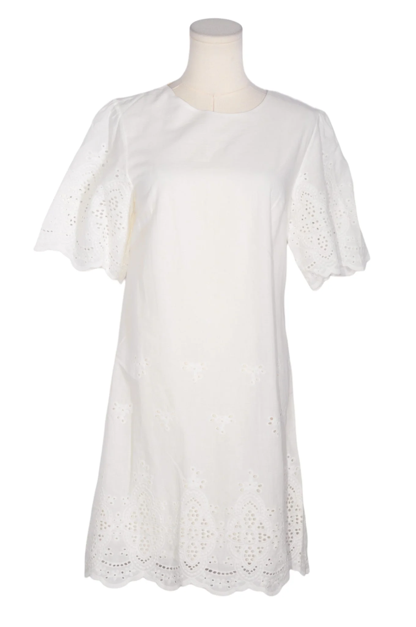 APRICOT Women Drop Waist Dresses Regular fit in White - M