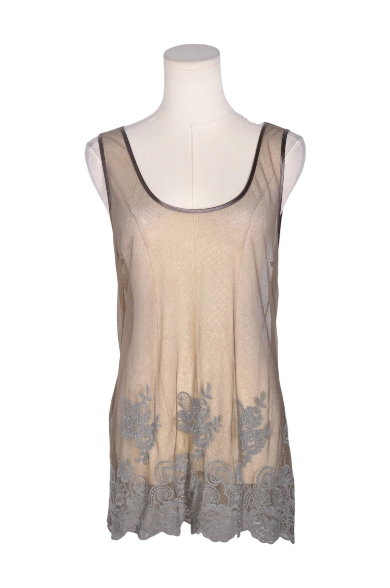 BANANA REPUBLIC Women Tank Tops Regular fit in Beige - M