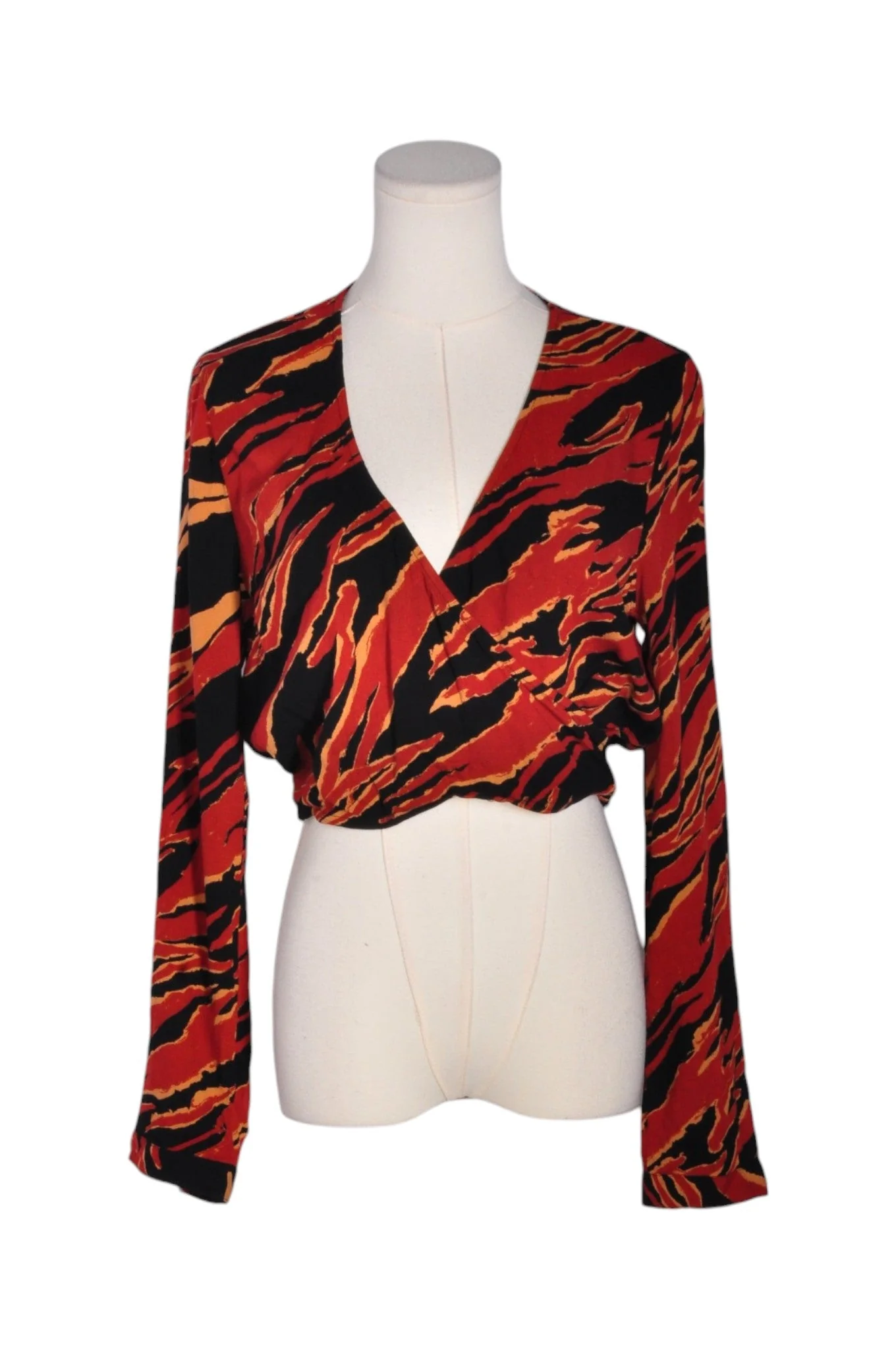 BP Women Crop Tops Regular fit in Red - S