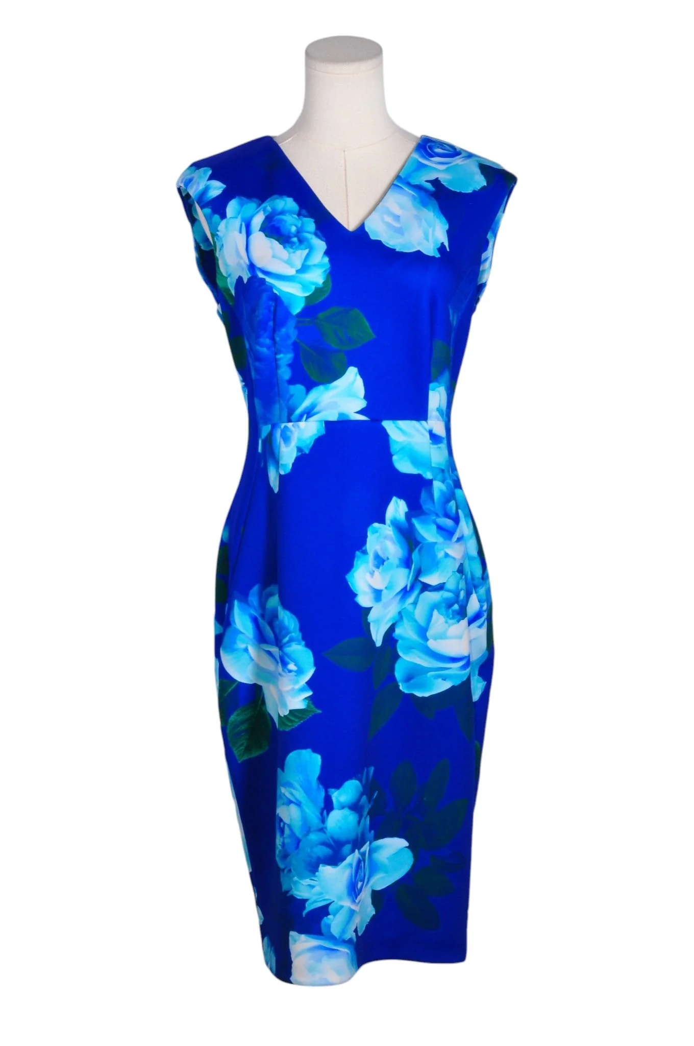 CALVIN KLEIN Women Sheath Dresses Regular fit in Blue - 8