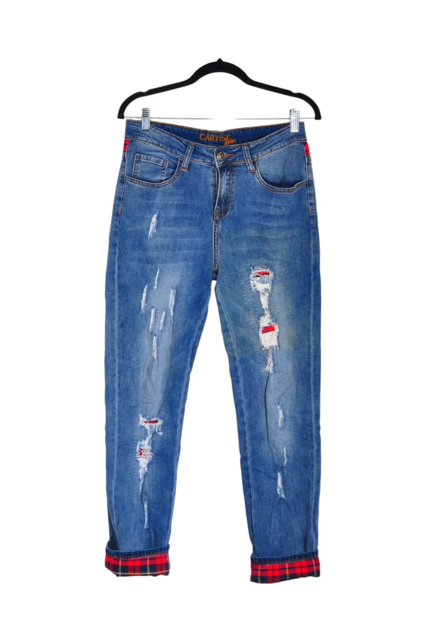 CARTISE Women Straight-Legged Jeans Regular fit in Blue - 8