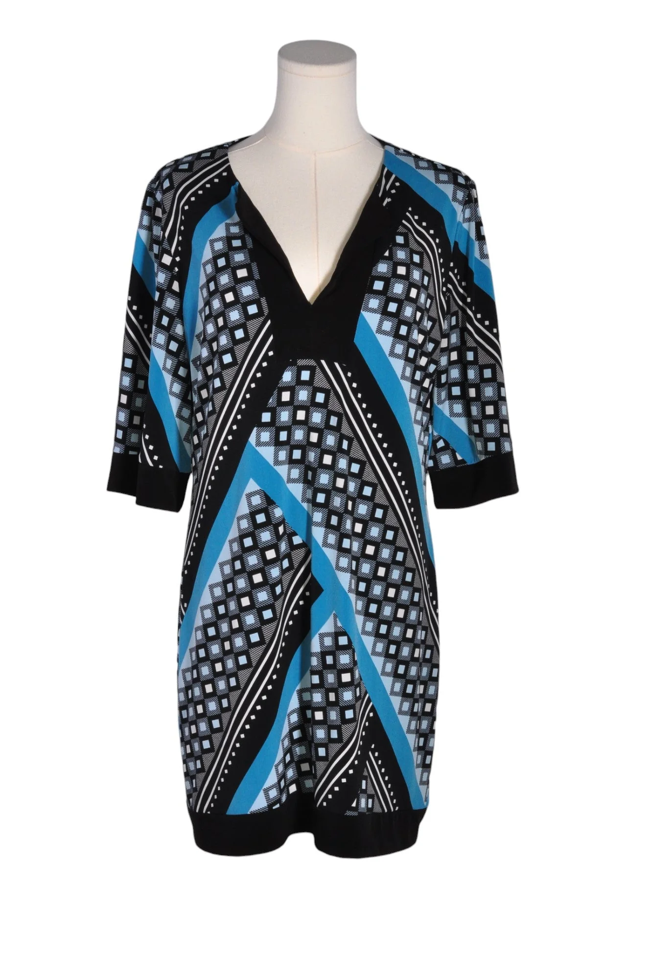 CHATEAU Women Drop Waist Dresses Regular fit in Blue - XL