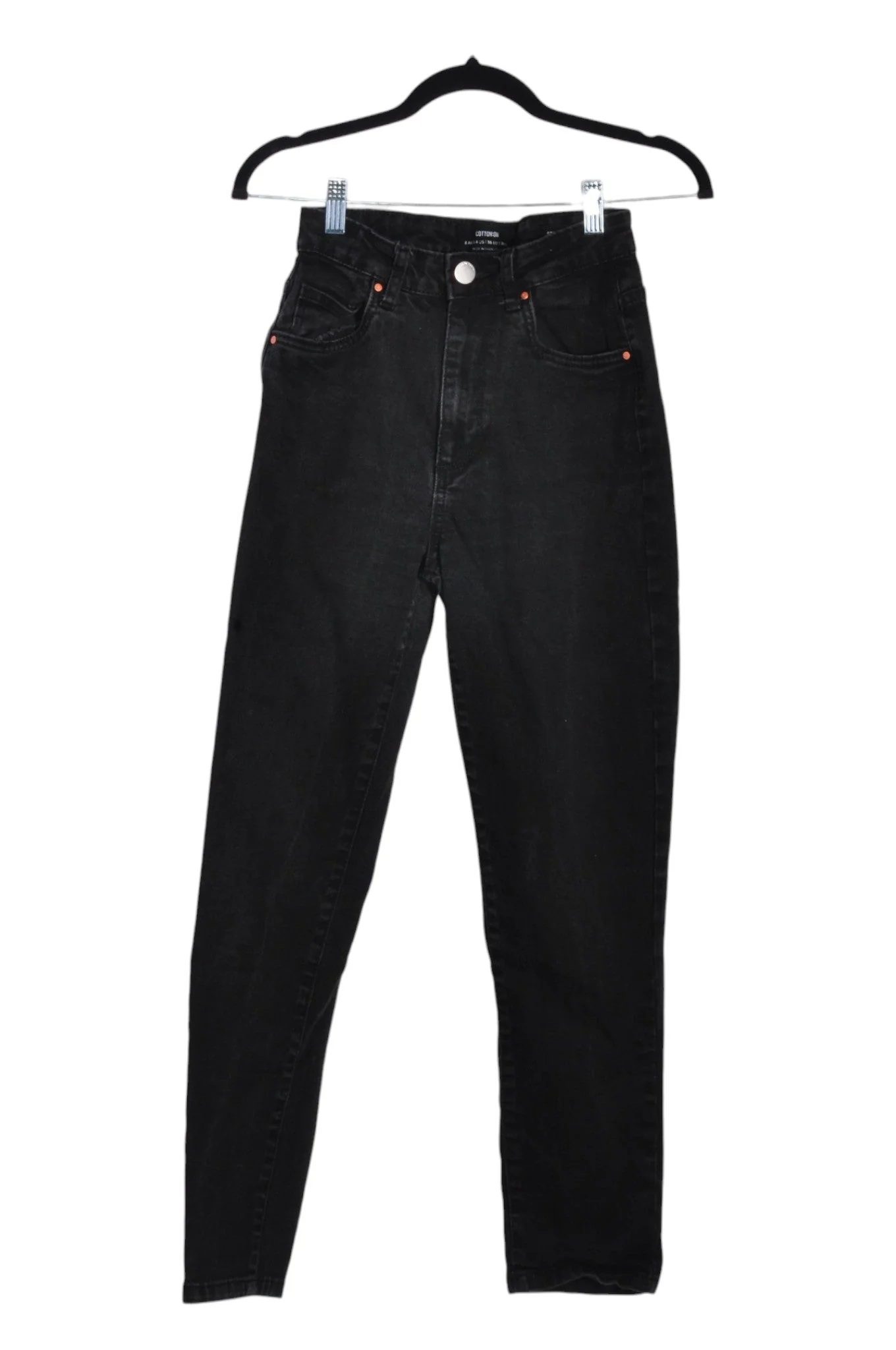 COTTON ON Women High-Waisted Jeans Regular fit in Black - 4