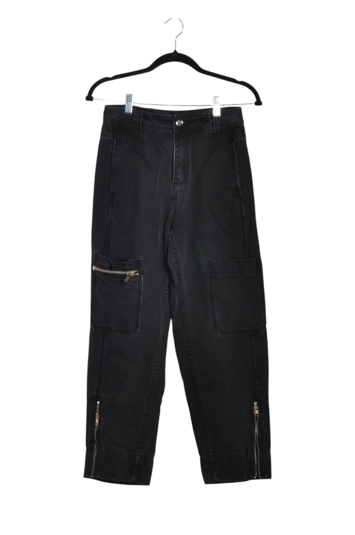 CURRENT MOOD Women Straight-Legged Jeans Regular fit in Black - S