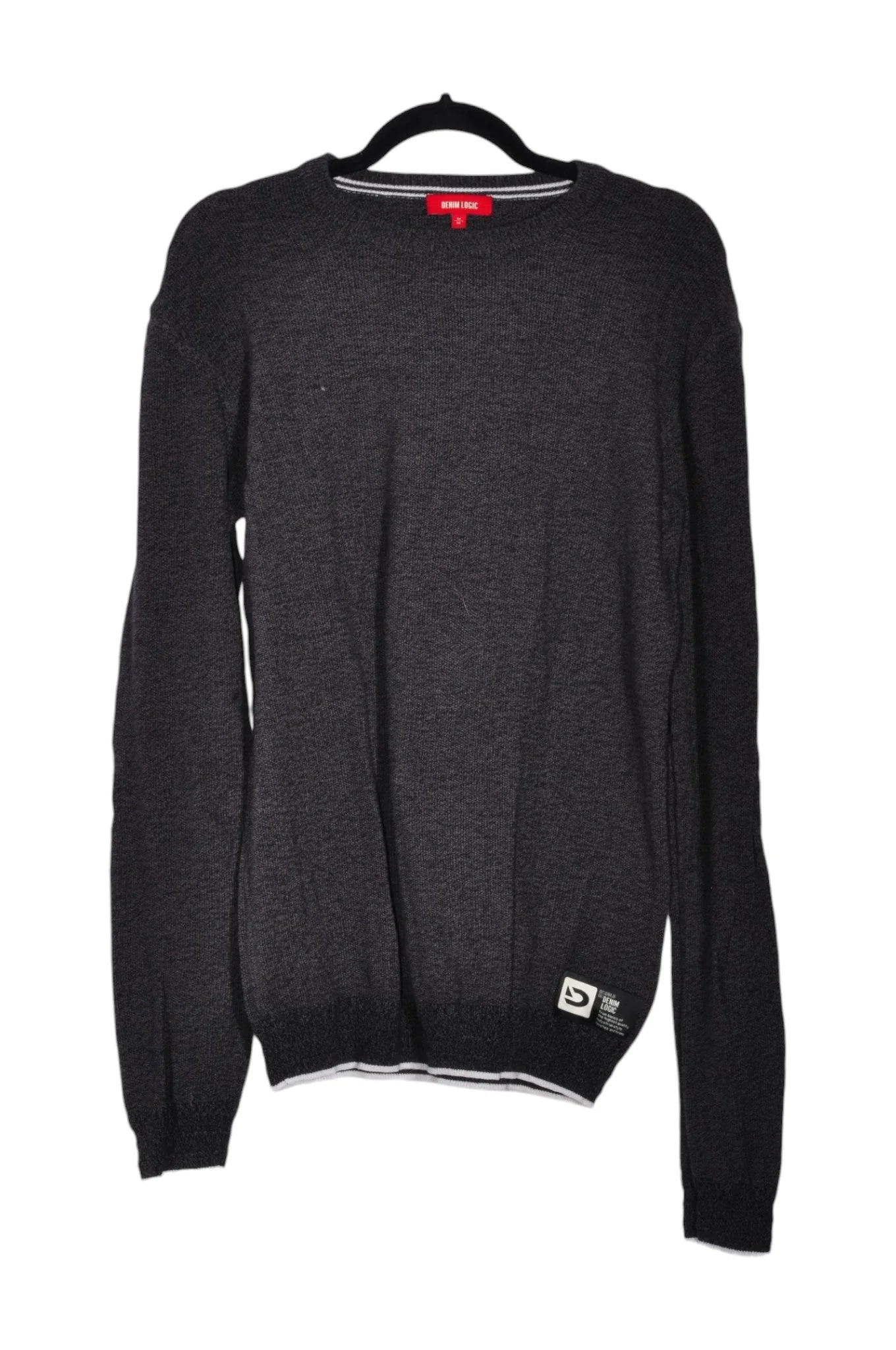 DENIM LOGIC Men Sweaters Regular fit in Gray - M