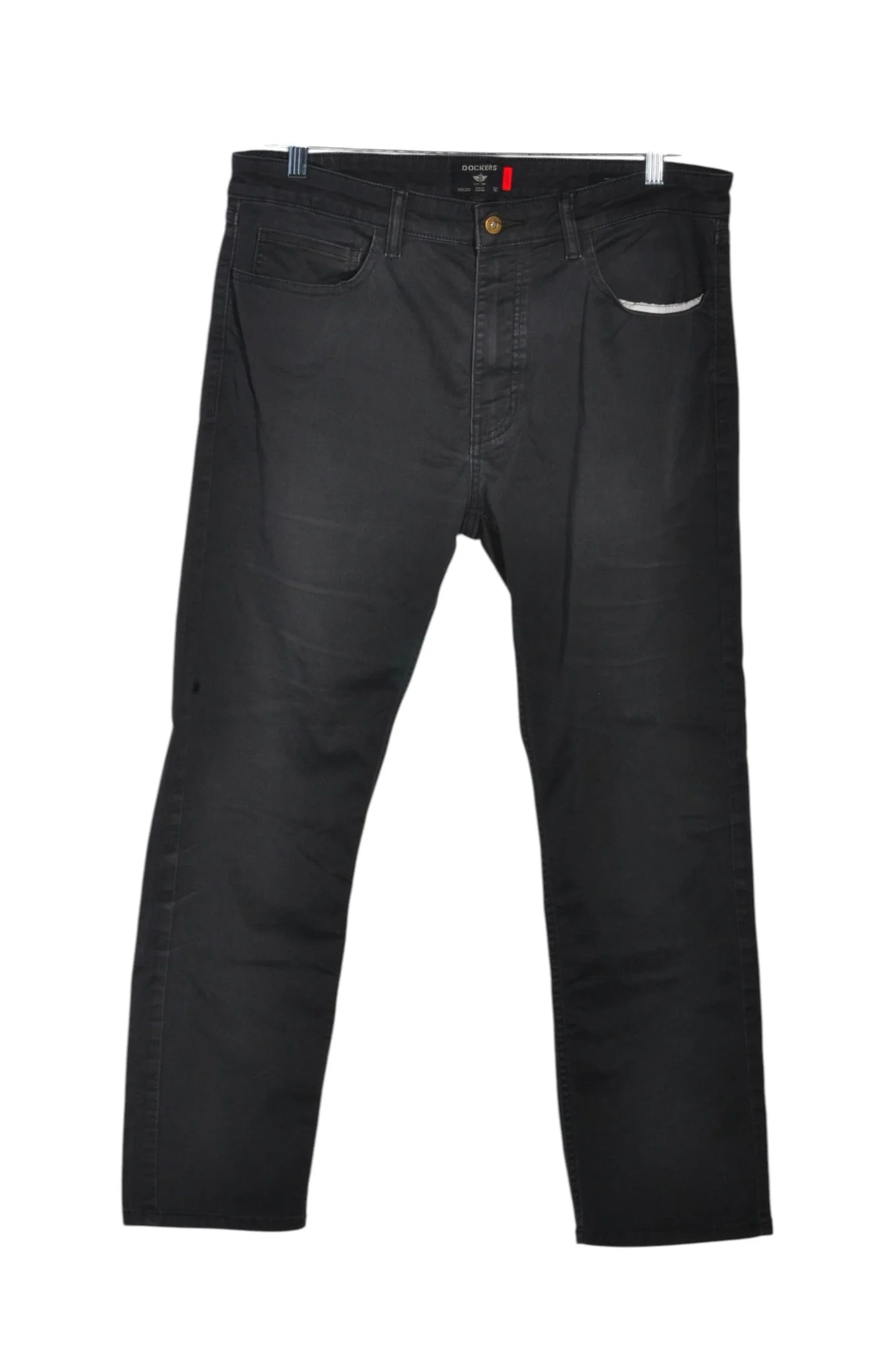 DOCKERS Women Straight-Legged Jeans Regular fit in Black - 36