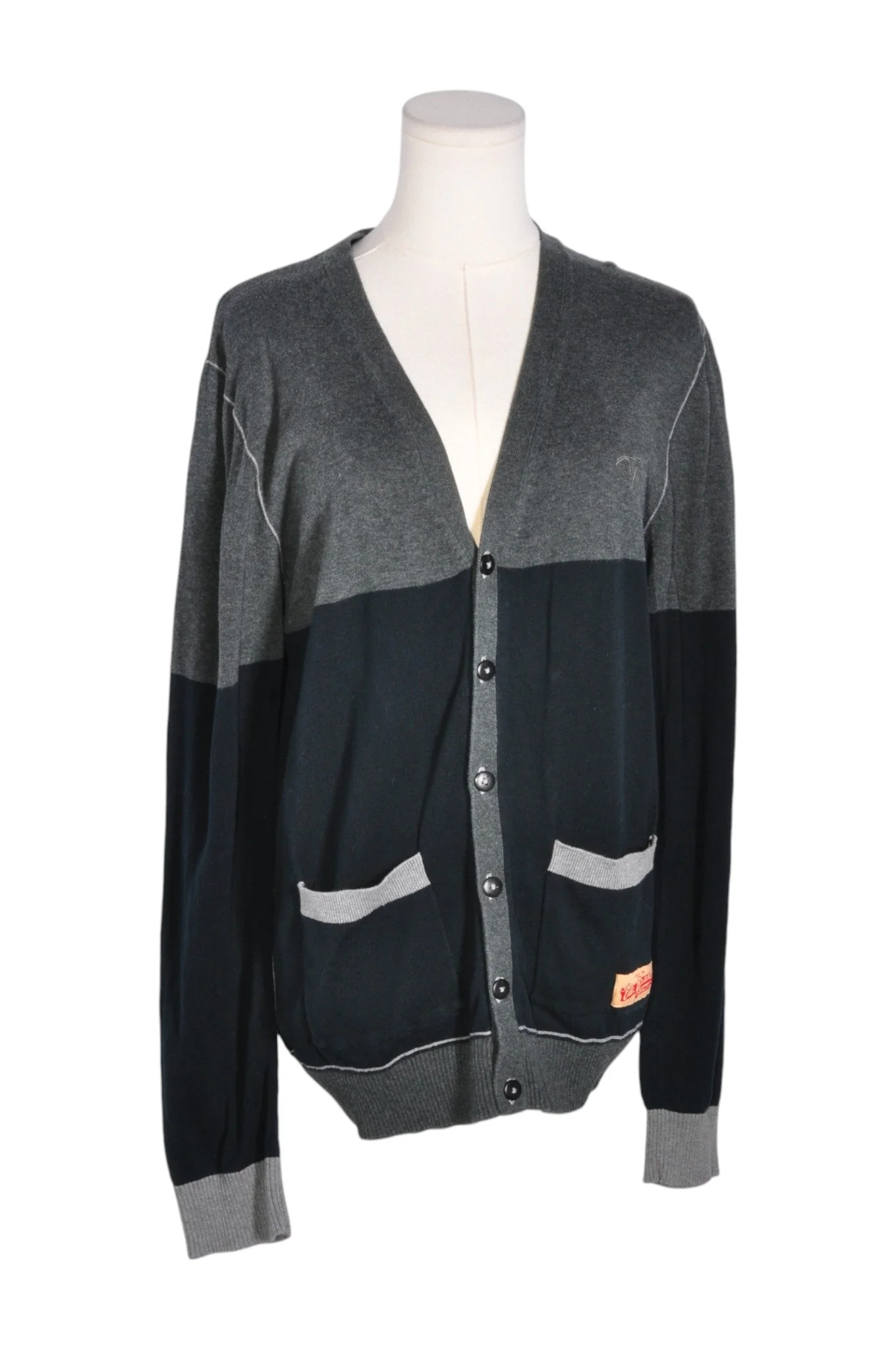 EDC Women Cardigans Regular fit in Gray - XL