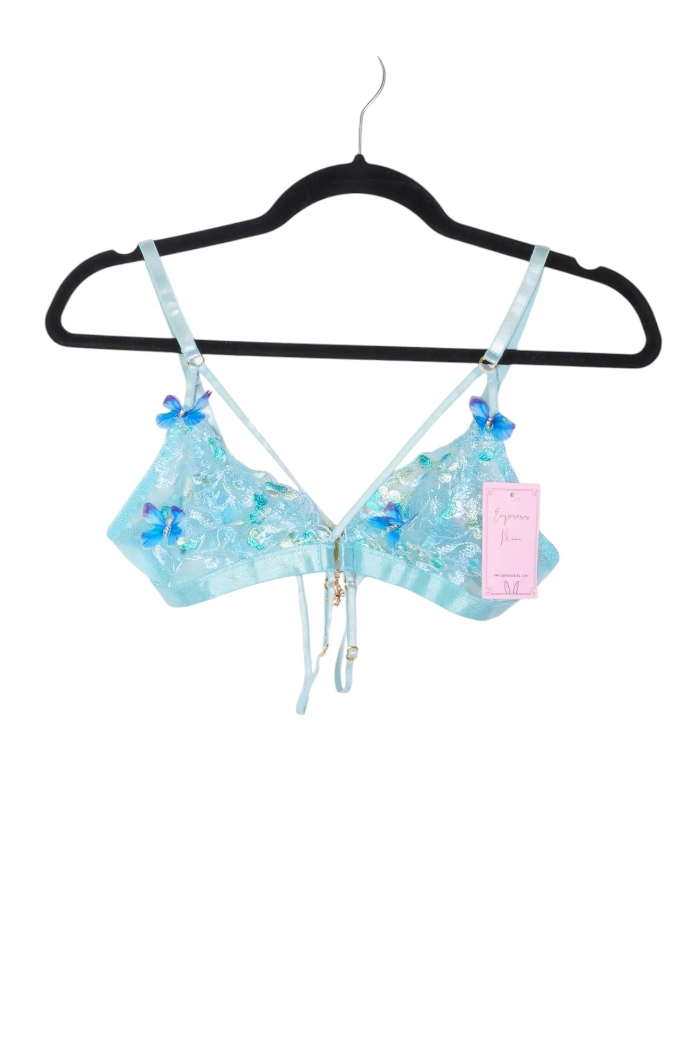 EMPRESS MIMI Women Bras Regular fit in Blue - S