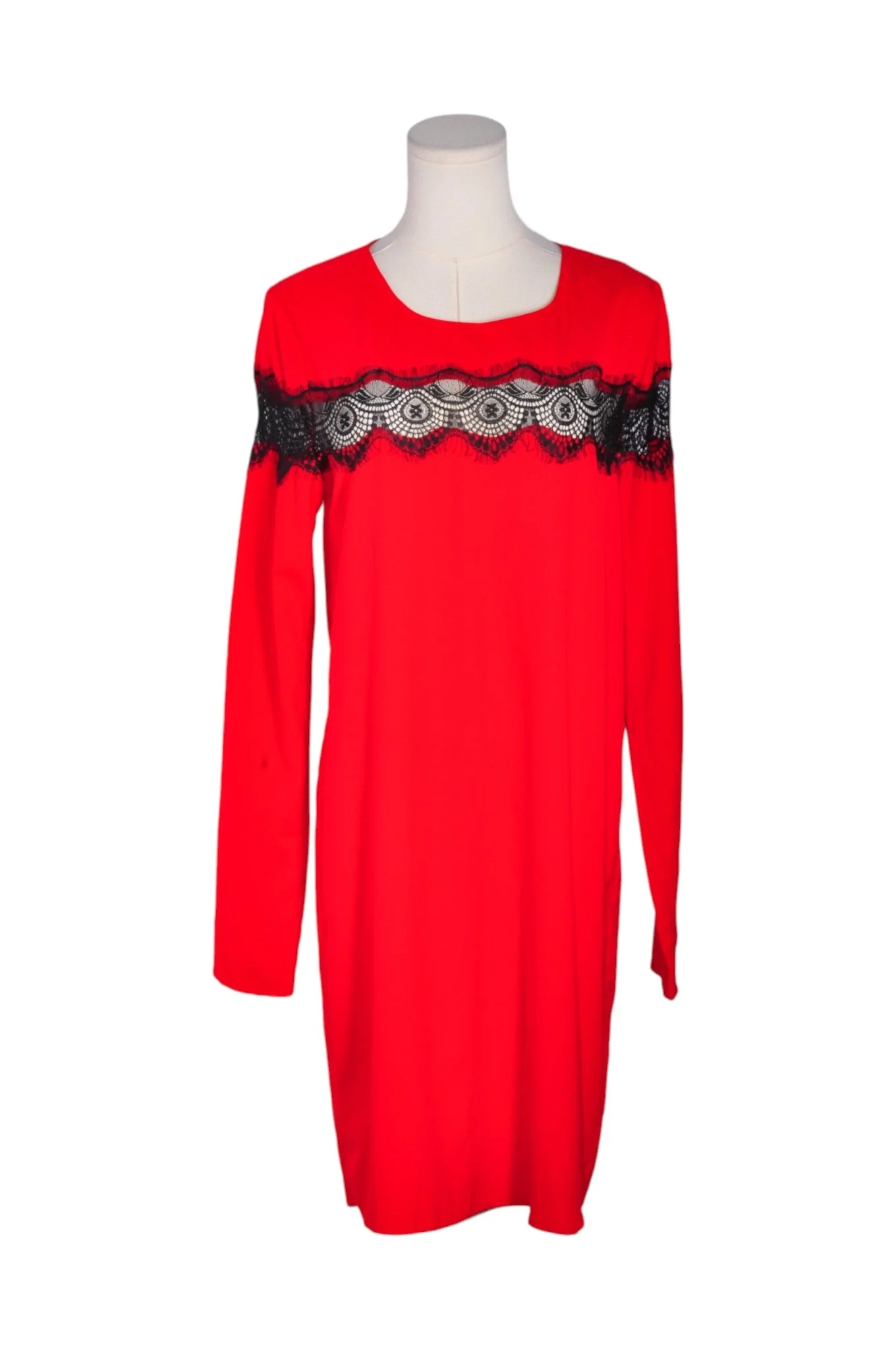 EVERLY Women Drop Waist Dresses Regular fit in Red - L