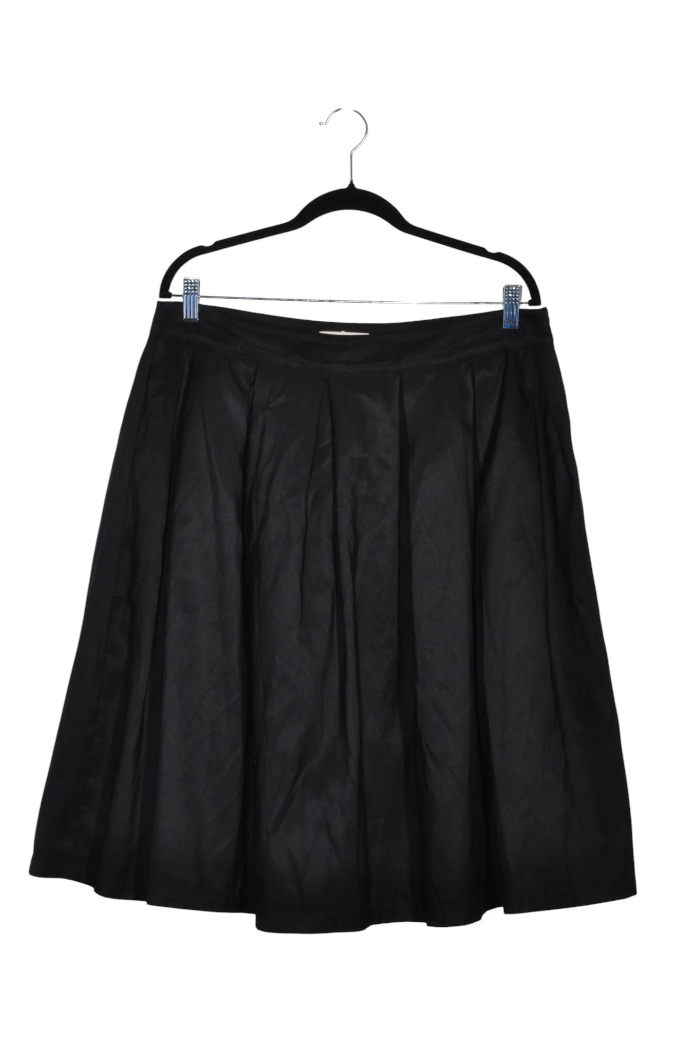 FOREVER 21 Women A-Line Skirts Regular fit in Black - XL