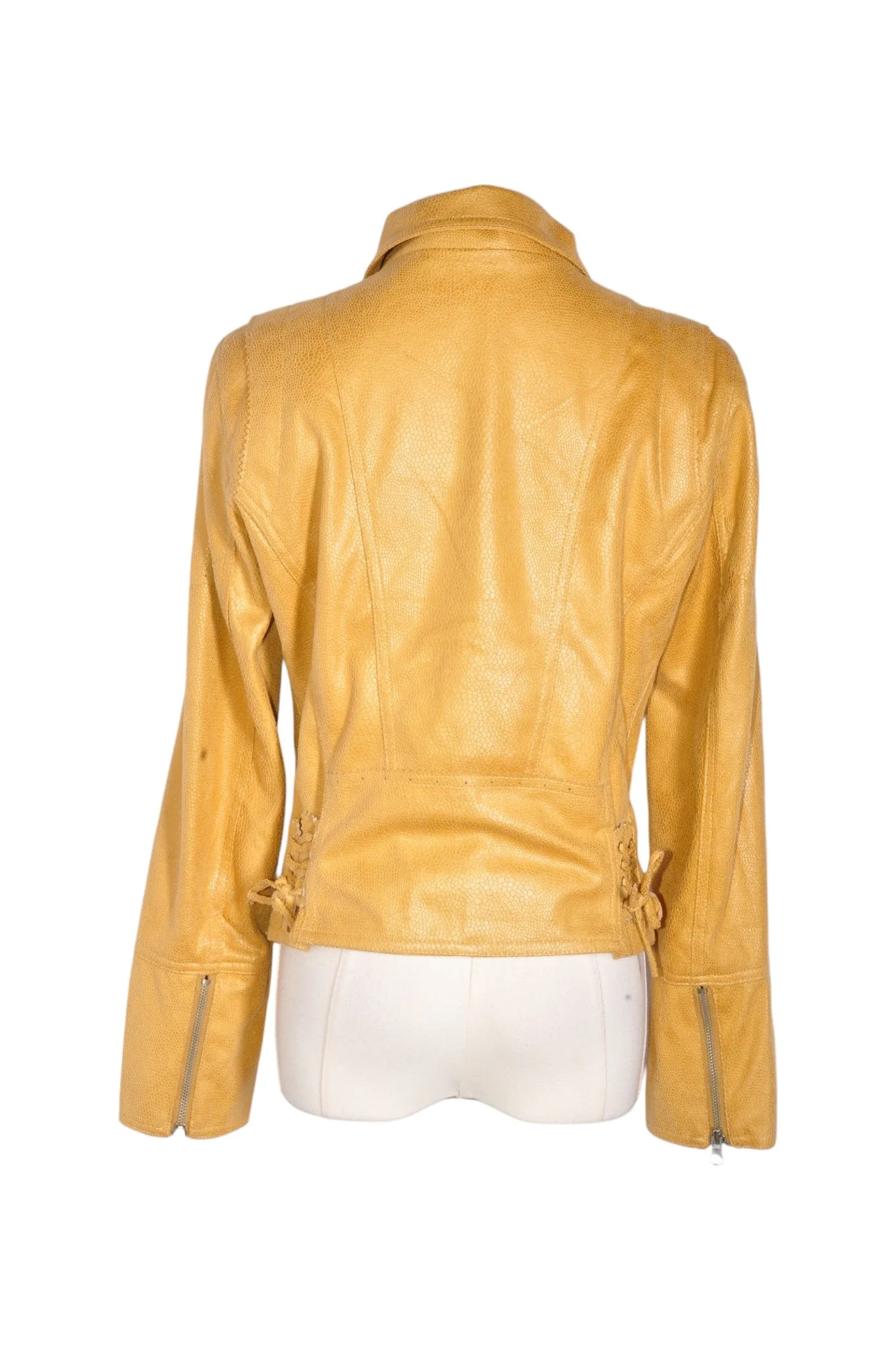 FREDA Women Leather Jackets Regular fit in Beige - S - Image 2