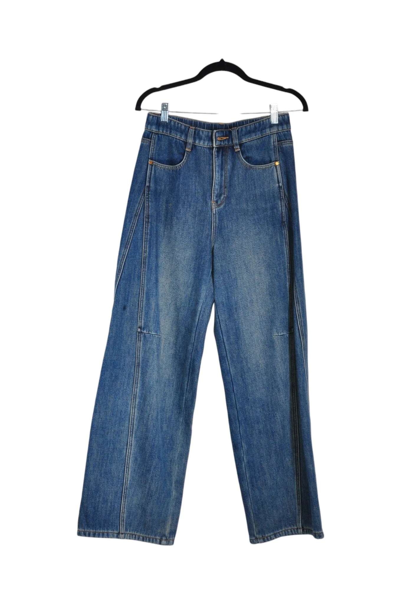 GOELIA Women Wide Legs Jeans Regular fit in Blue - 27