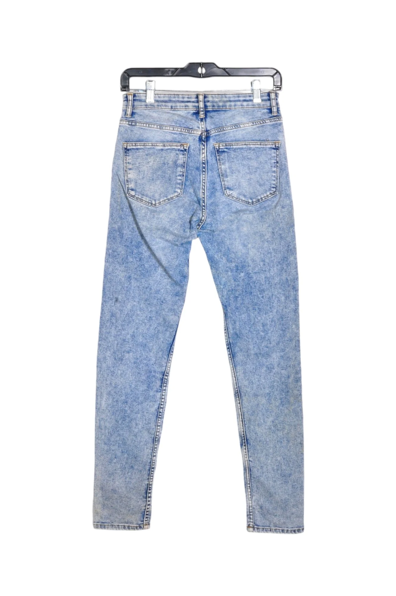 H&M Women High-Waisted Jeans Regular fit in Blue - 4 - Image 2