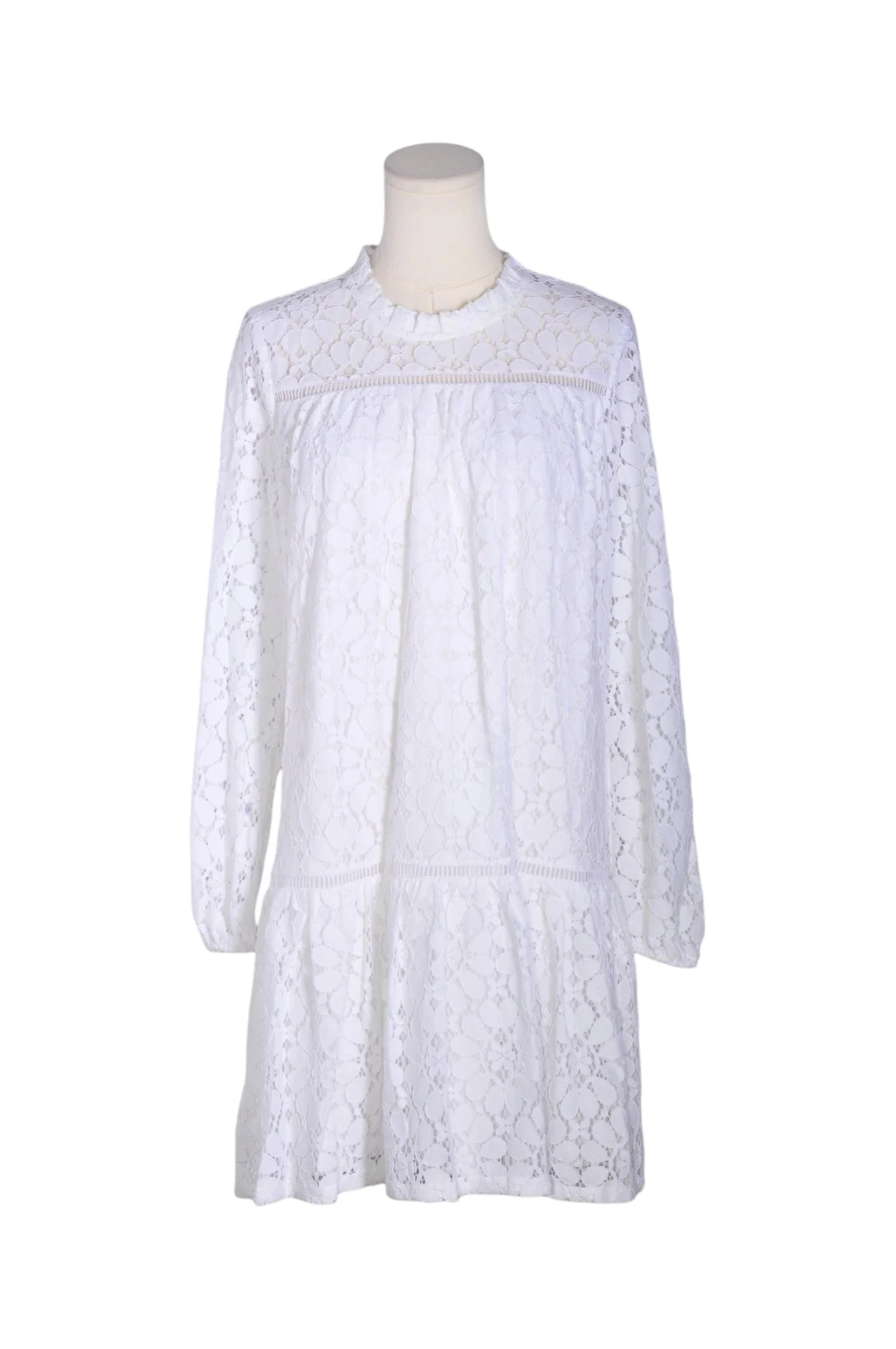 HALOGEN Women Drop Waist Dresses Regular fit in White - S
