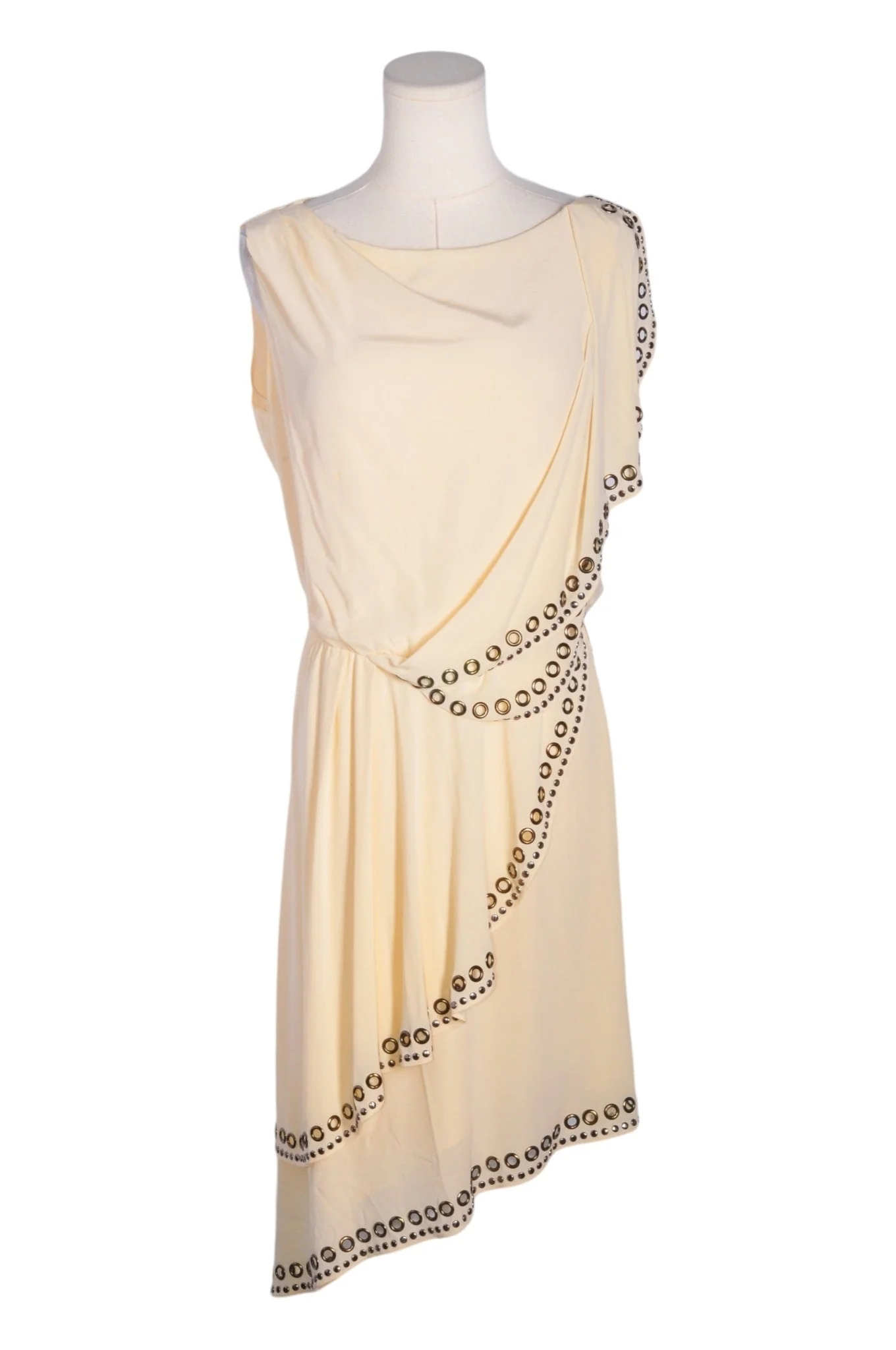 HAUTE HIPPIE Women High Low Dresses Regular fit in Beige - XS