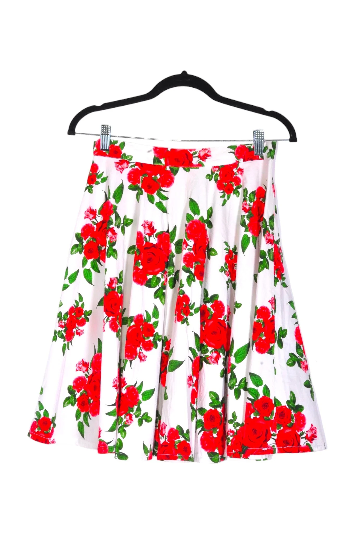 HELL BUNNY Women A-Line Skirts Regular fit in Red - S