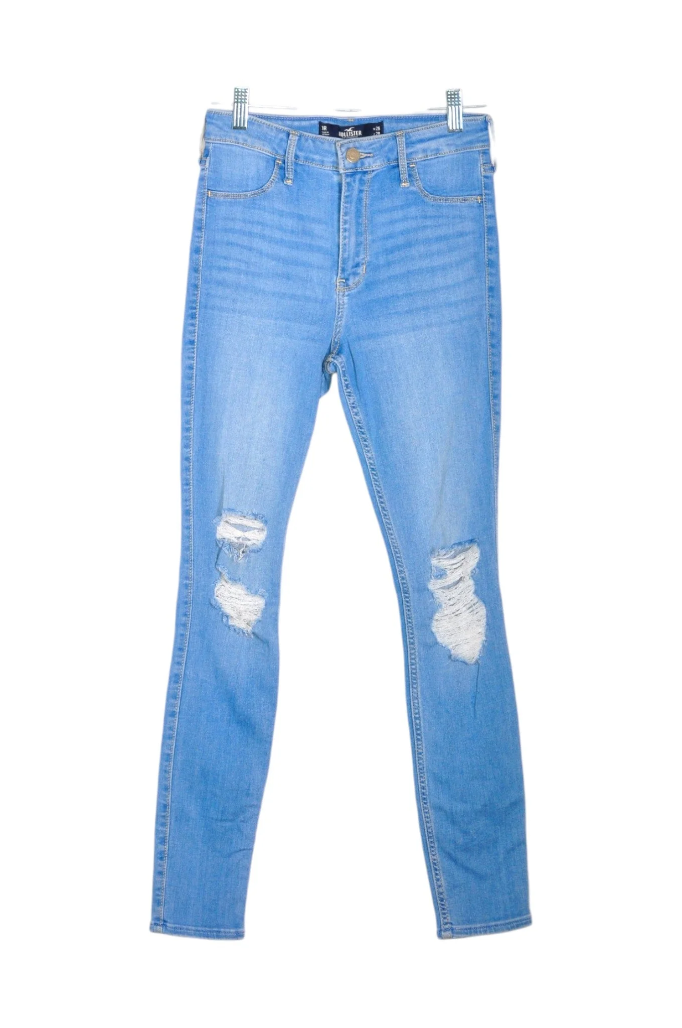 HOLLISTER Women Skinny Jeans Regular fit in Blue - 26x28
