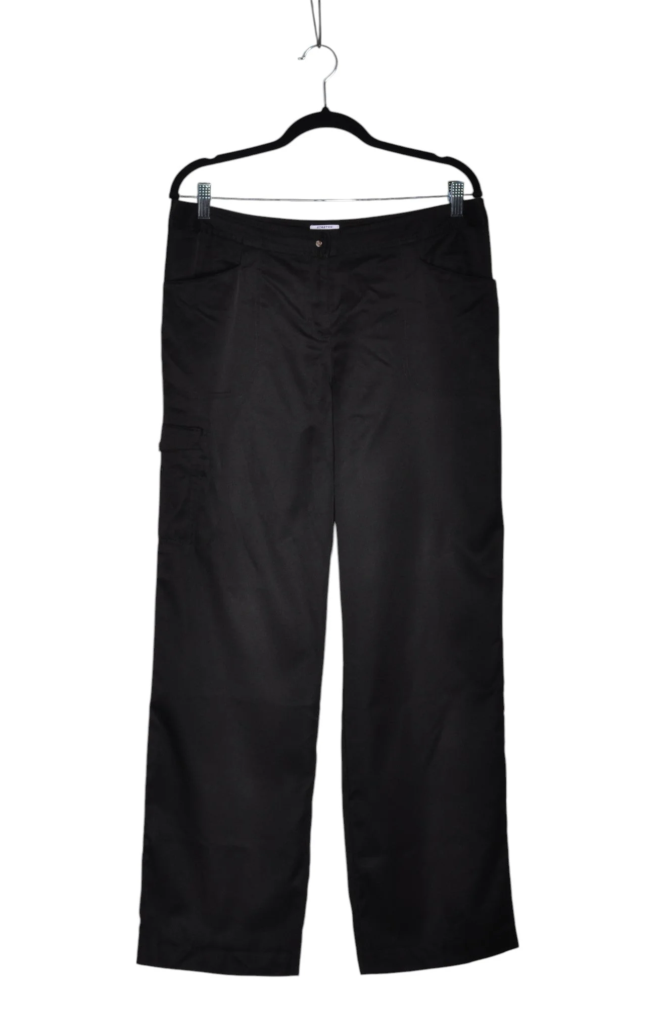 IZOD Women Cargo Pants Regular fit in Black - 12