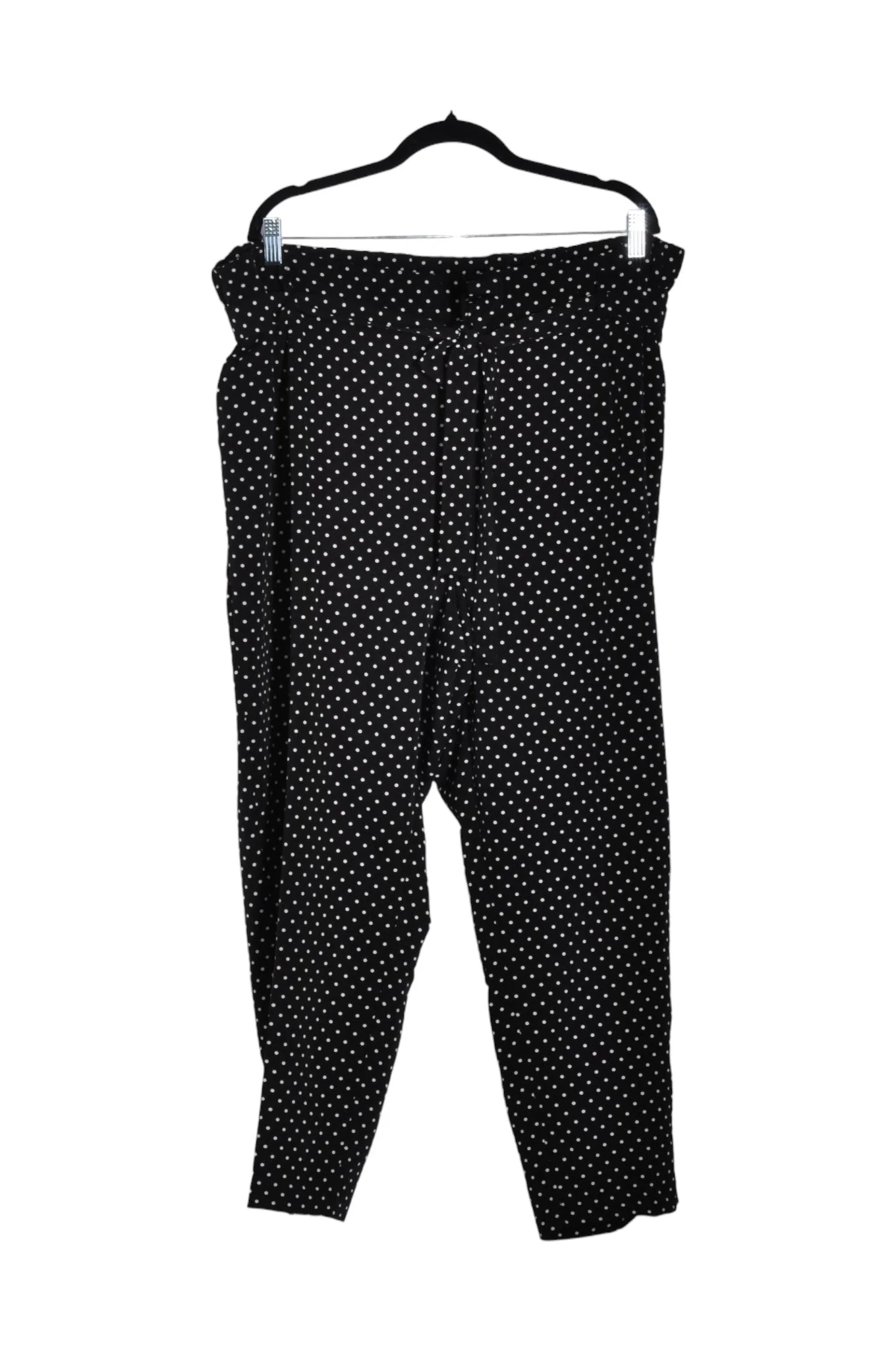 JULES & LEOPOLD Women Work Pants Regular fit in Black - 3XL