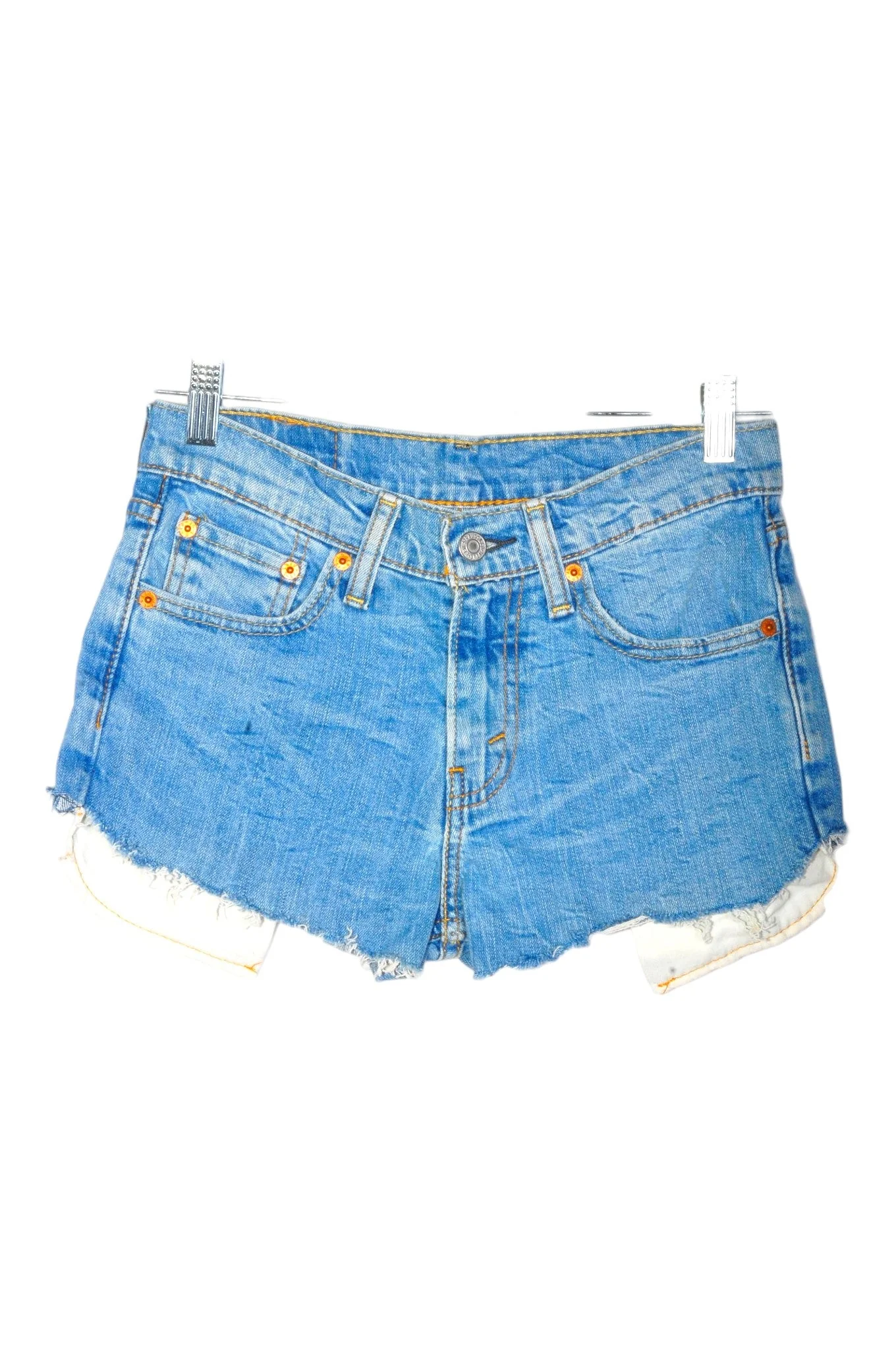 LEVI'S Women Denim Shorts Regular fit in Blue - 28x30