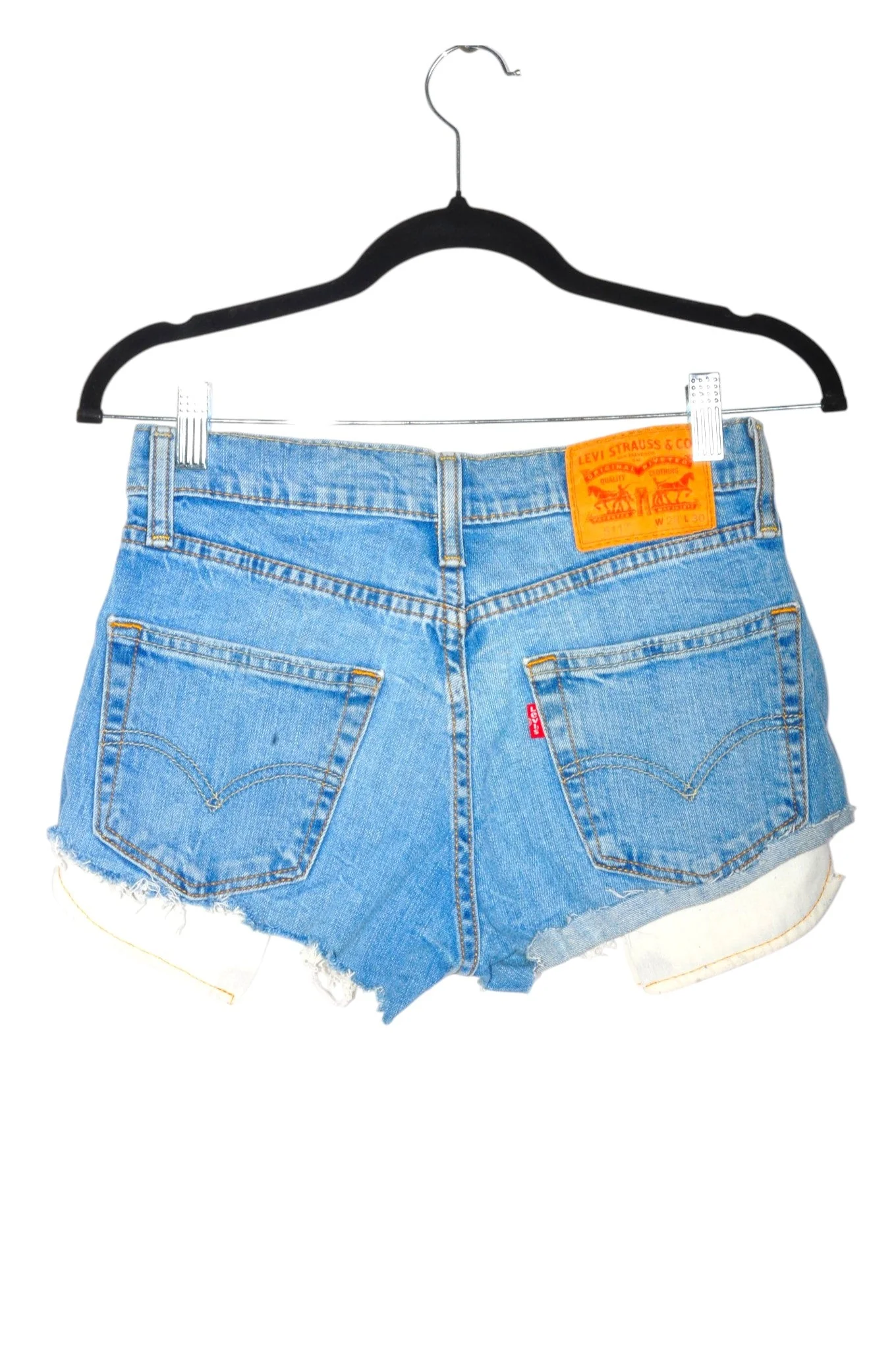 LEVI'S Women Denim Shorts Regular fit in Blue - 28x30 - Image 2