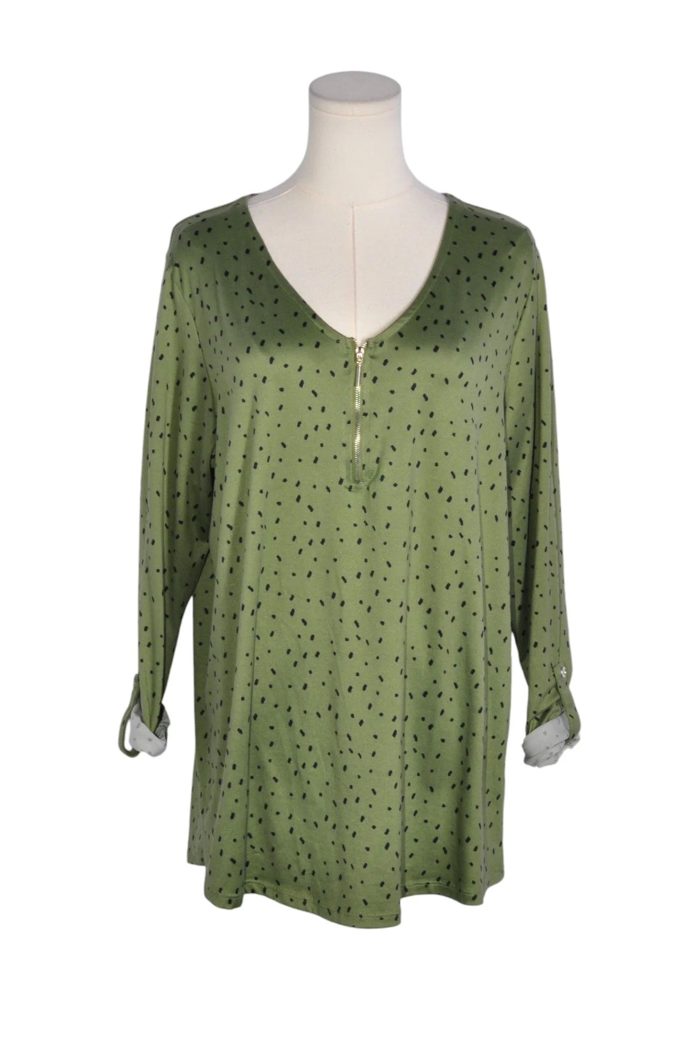 LILI MORGAN Women Blouses Regular fit in Green - XL