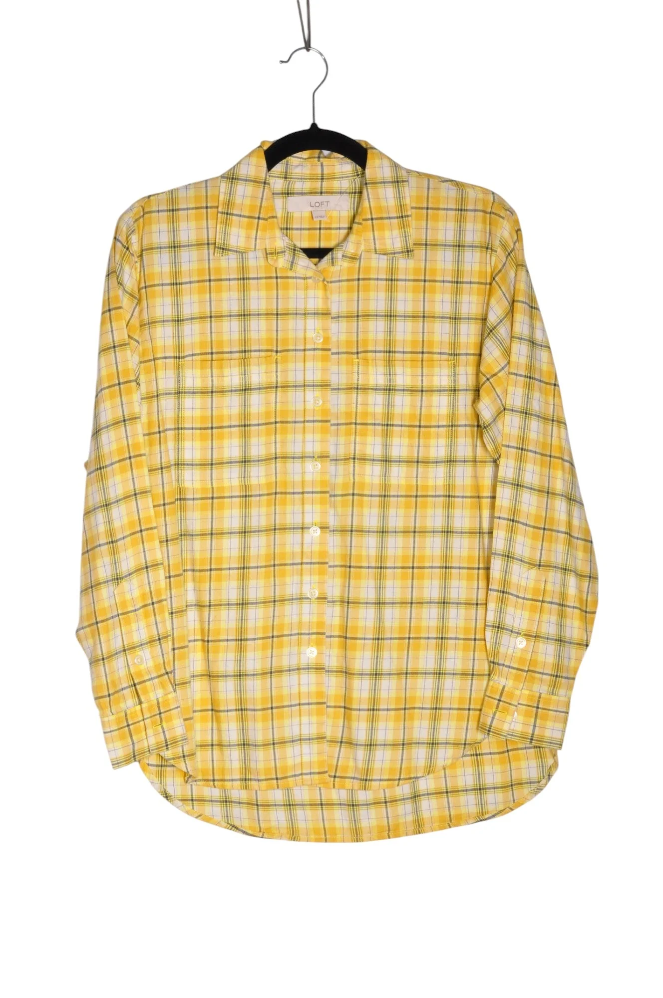 LOFT Men Button Down Tops Regular fit in Yellow - XS