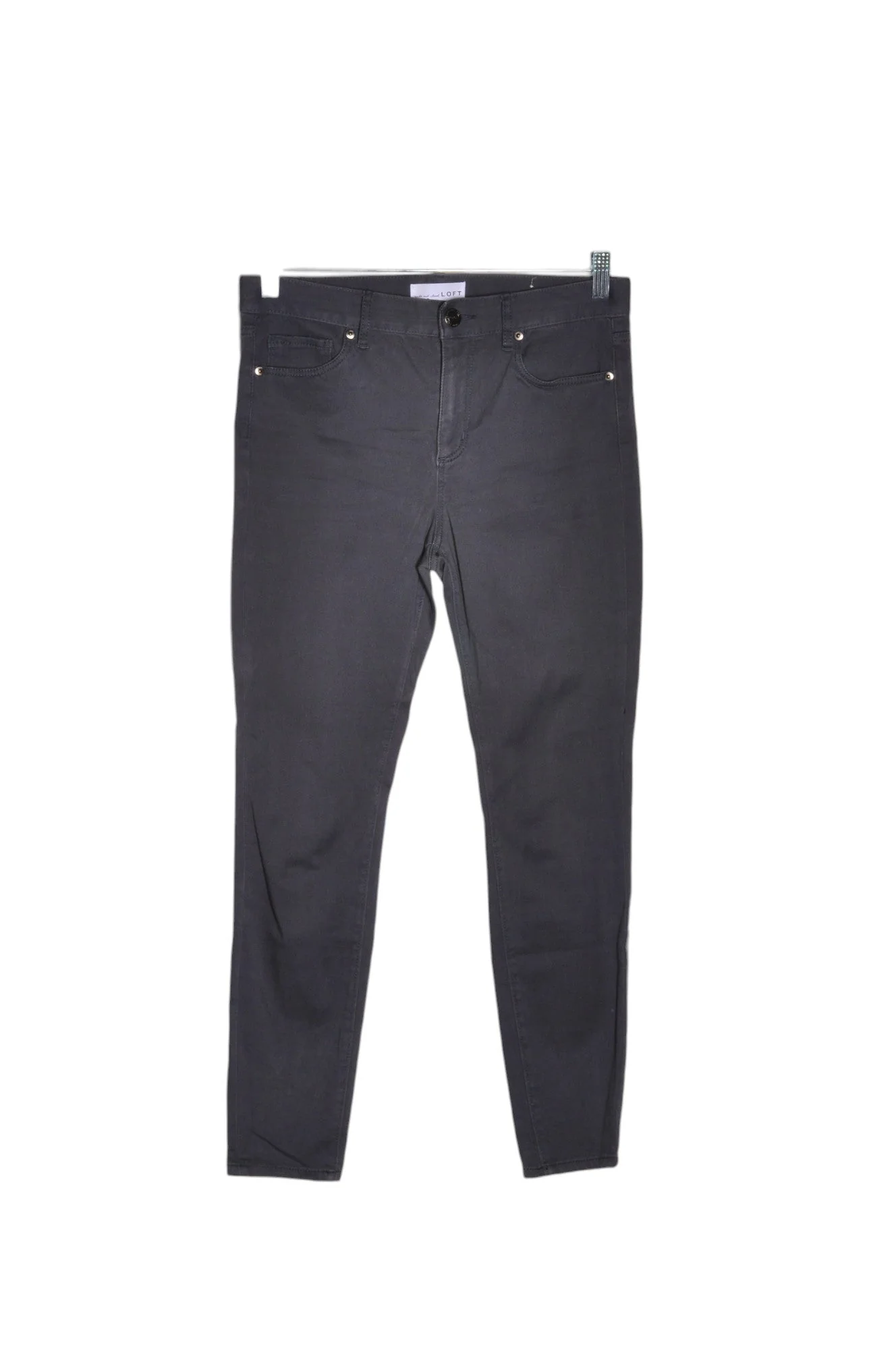 LOFT Women Skinny Jeans Regular fit in Gray - 28
