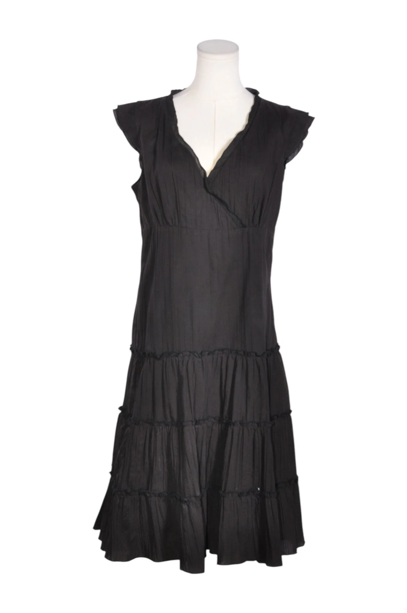 LORI M Women A-Line Dresses Regular fit in Black - 10