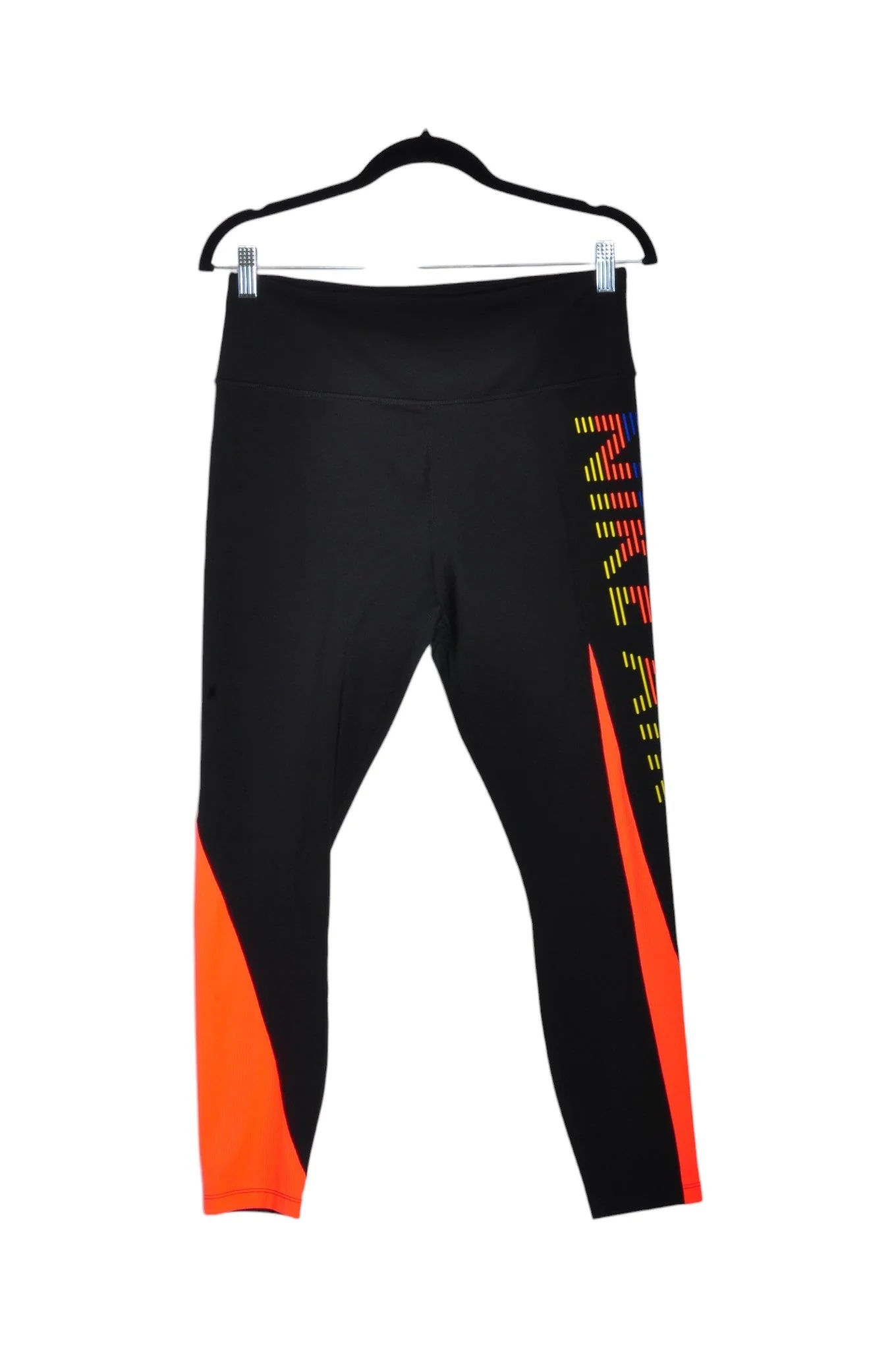 NIKE Women Activewear Leggings Regular fit in Black - L