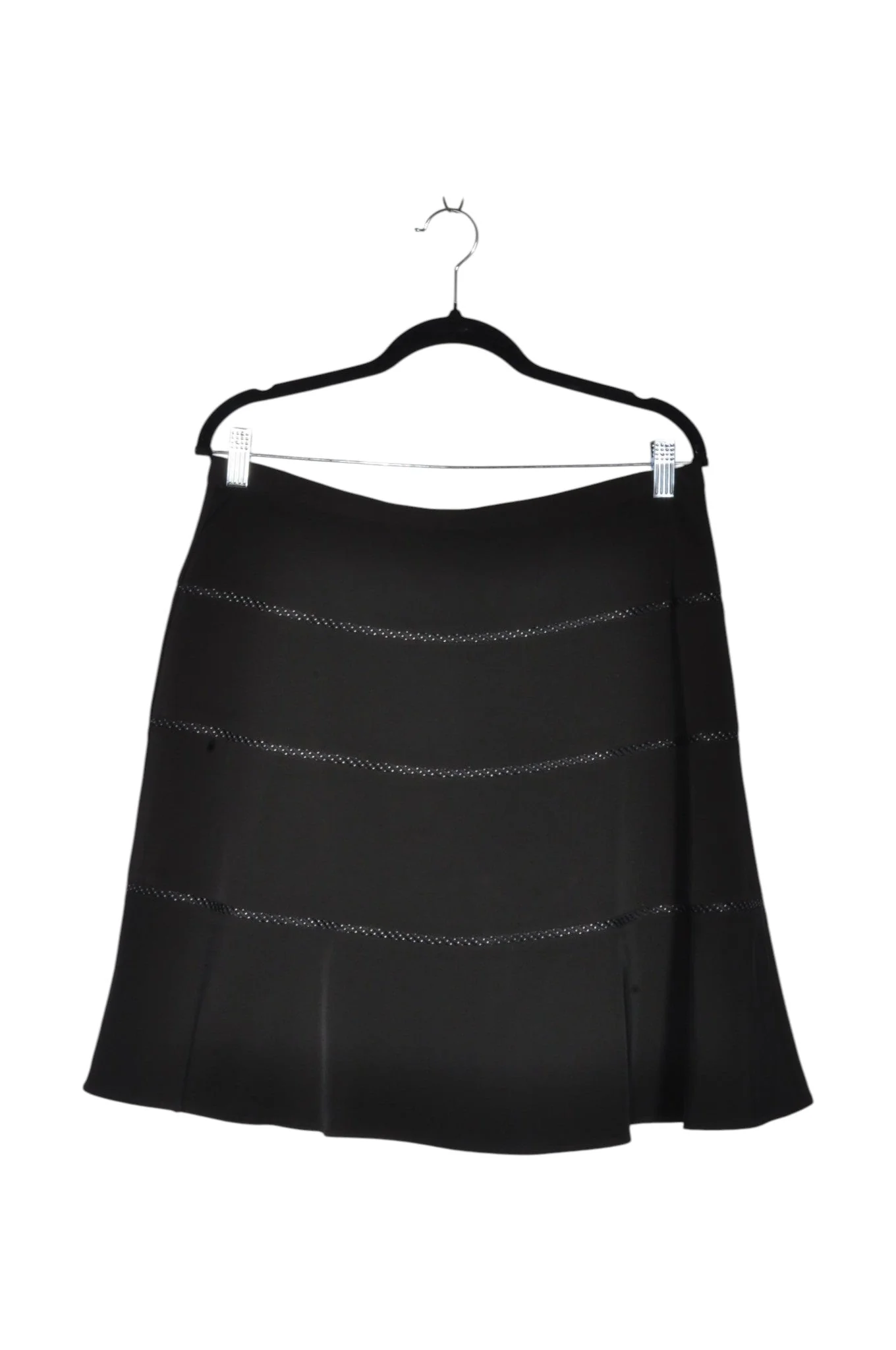 NINE WEST Women A-Line Skirts Regular fit in Black - 12
