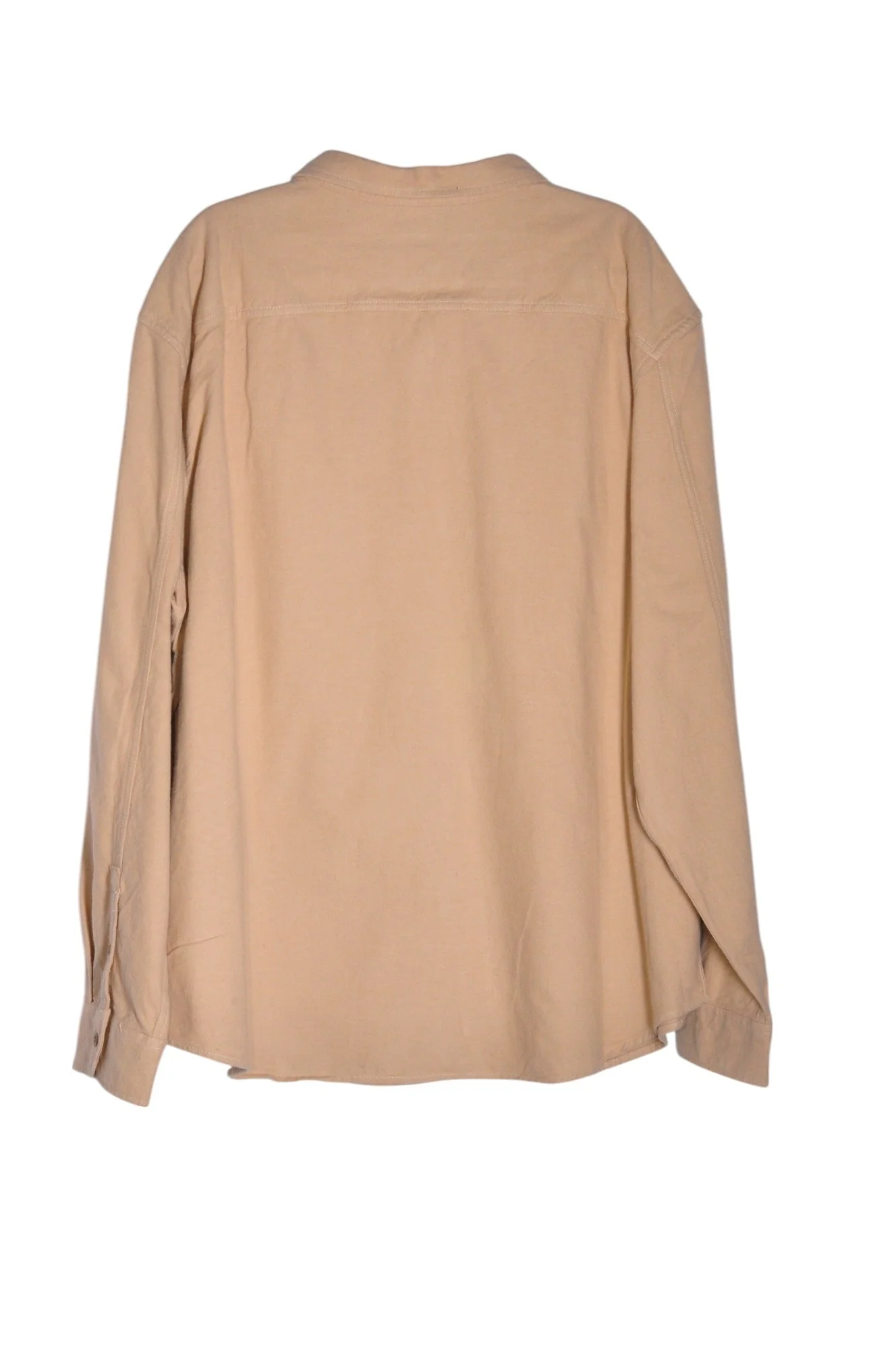 OLD NAVY Men Button Down Tops Regular fit in Beige - 3XL - Image 2