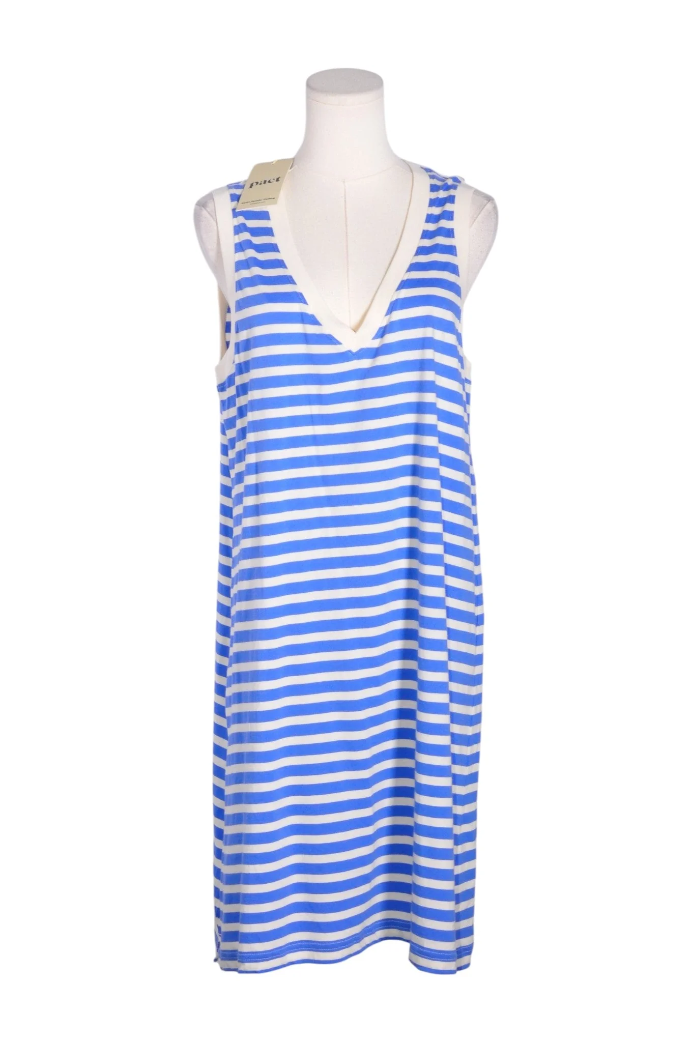 PACT Women Shift Dresses Regular fit in Blue - L