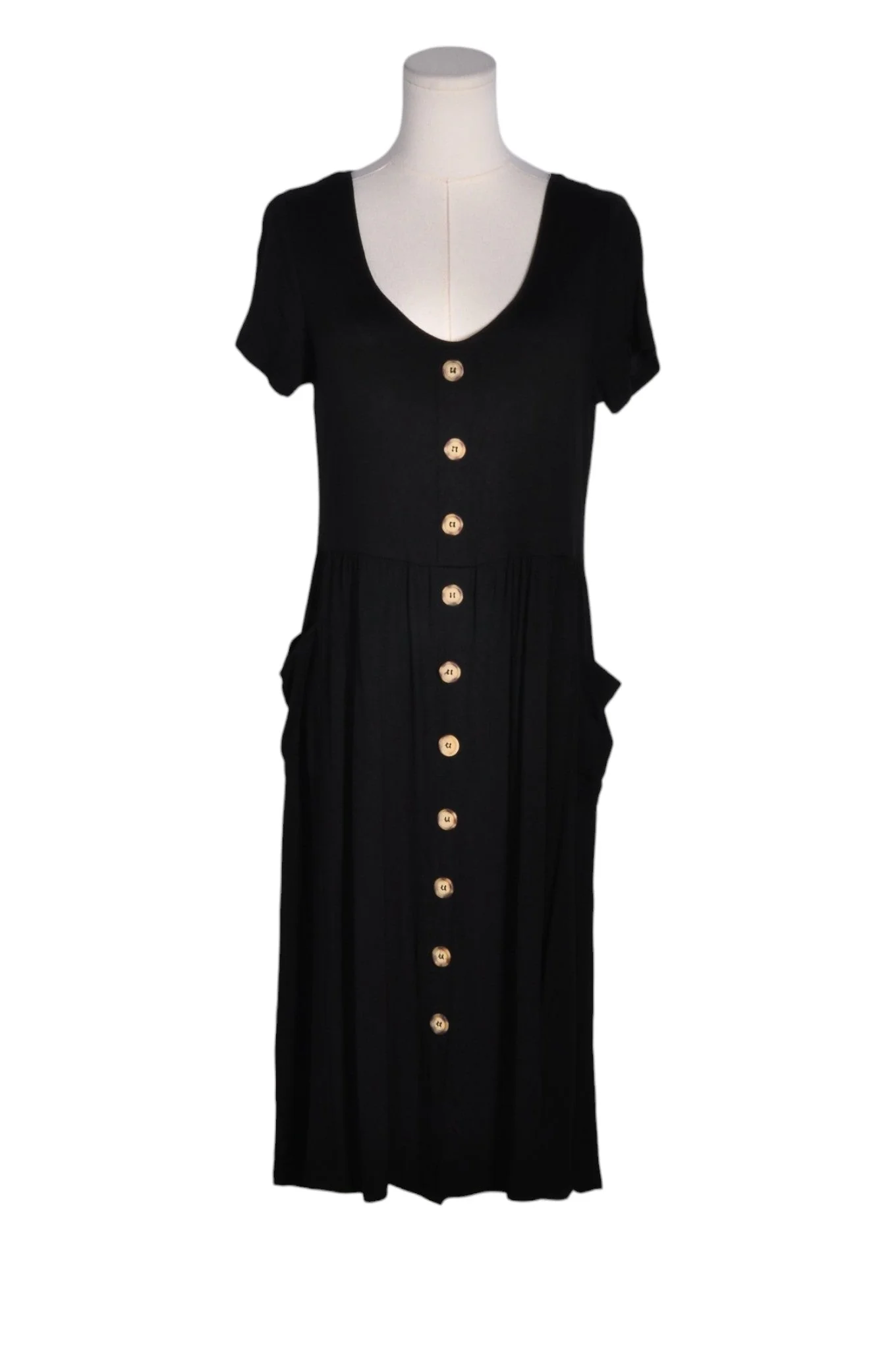 PEPPER & ZOE Women Midi Dresses Regular fit in Black - M