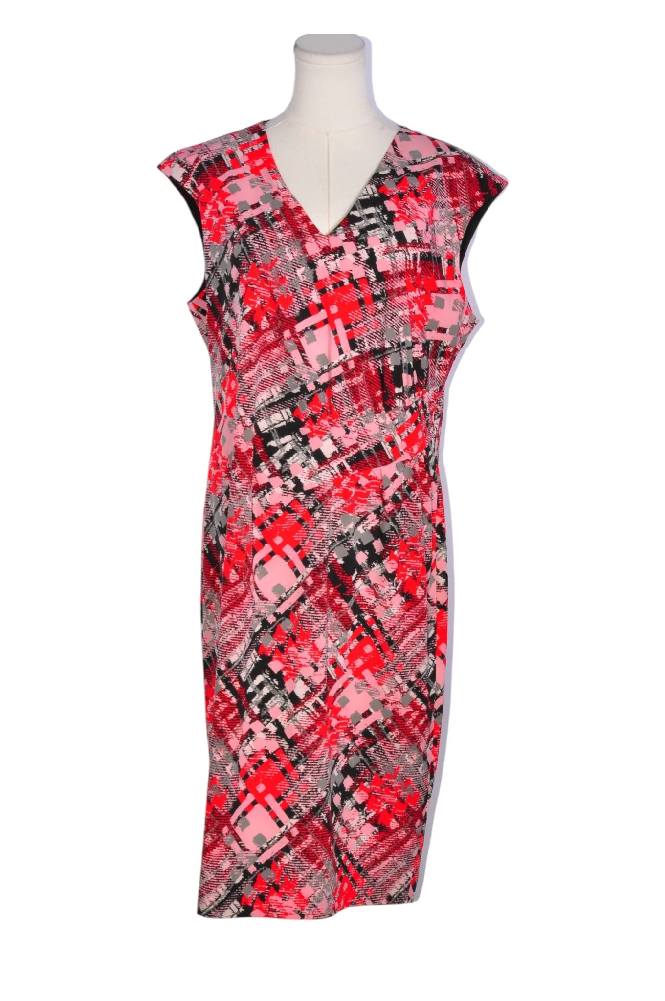 PLANET Women Bodycon Dresses Regular fit in Red - 12