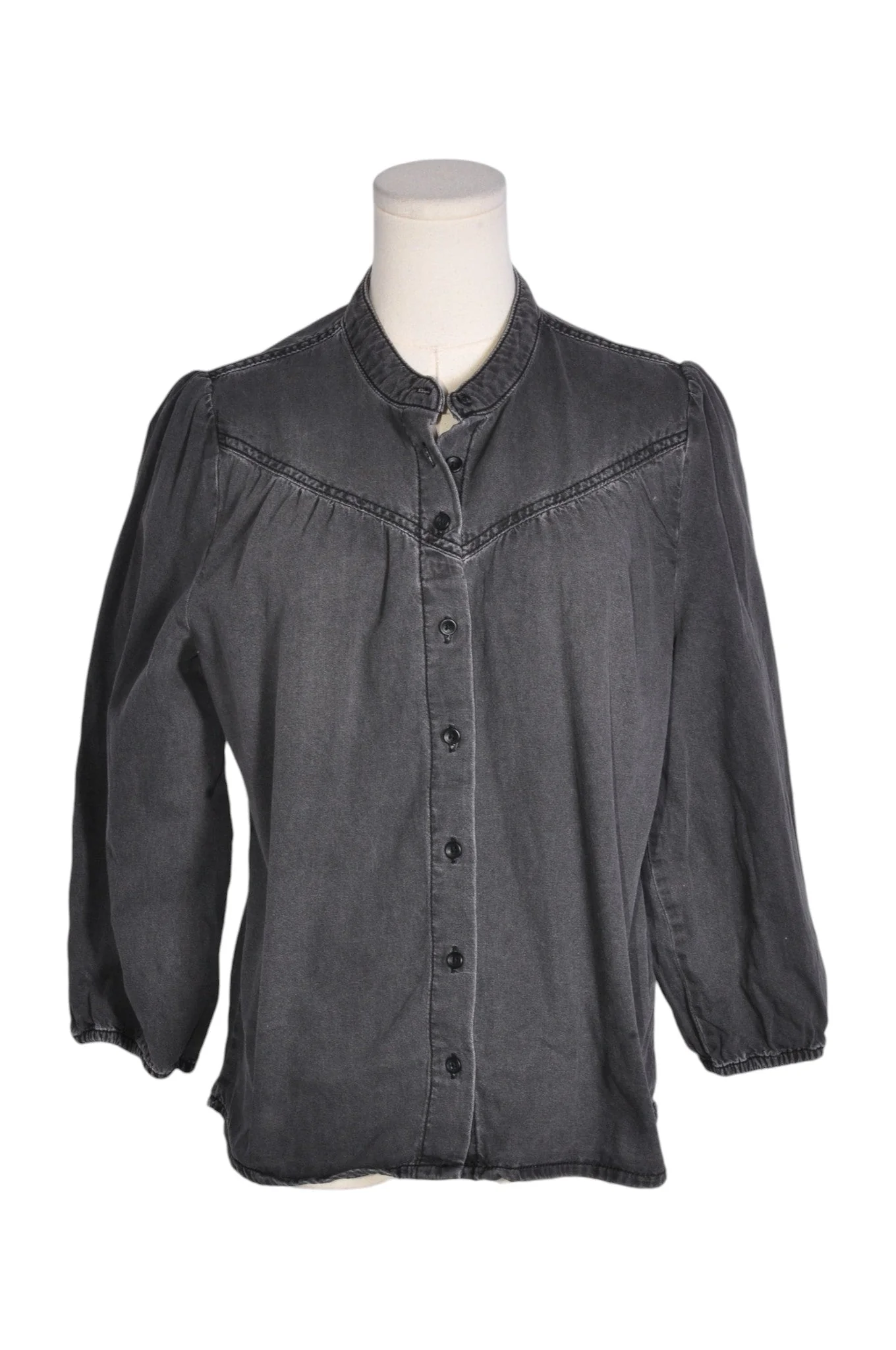 REITMANS Women Button Down Tops Regular fit in Black - M