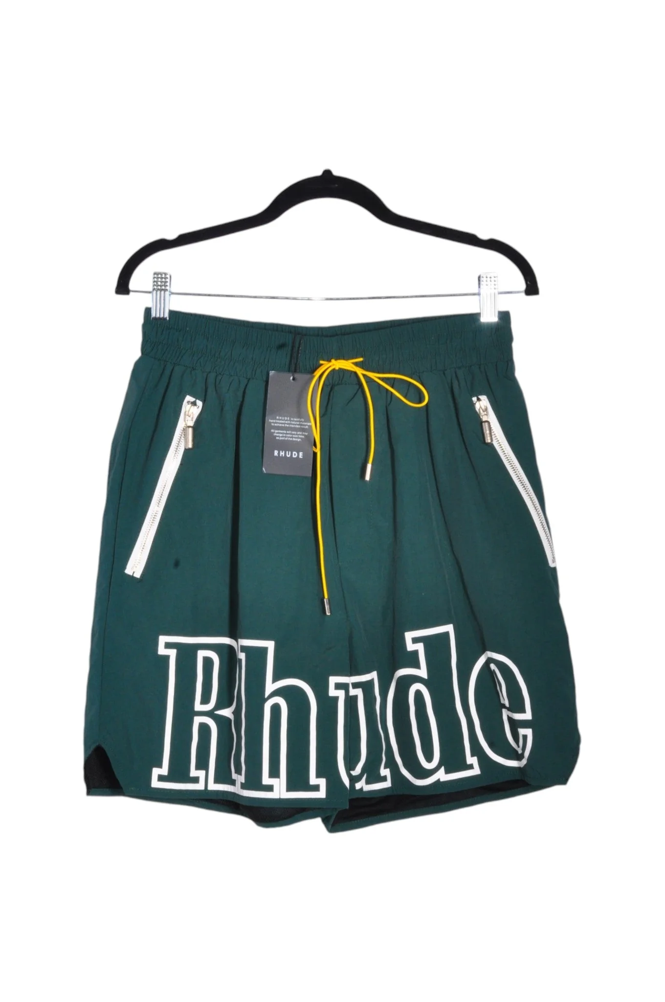 RHUDE Women Classic Shorts Regular fit in Green - L