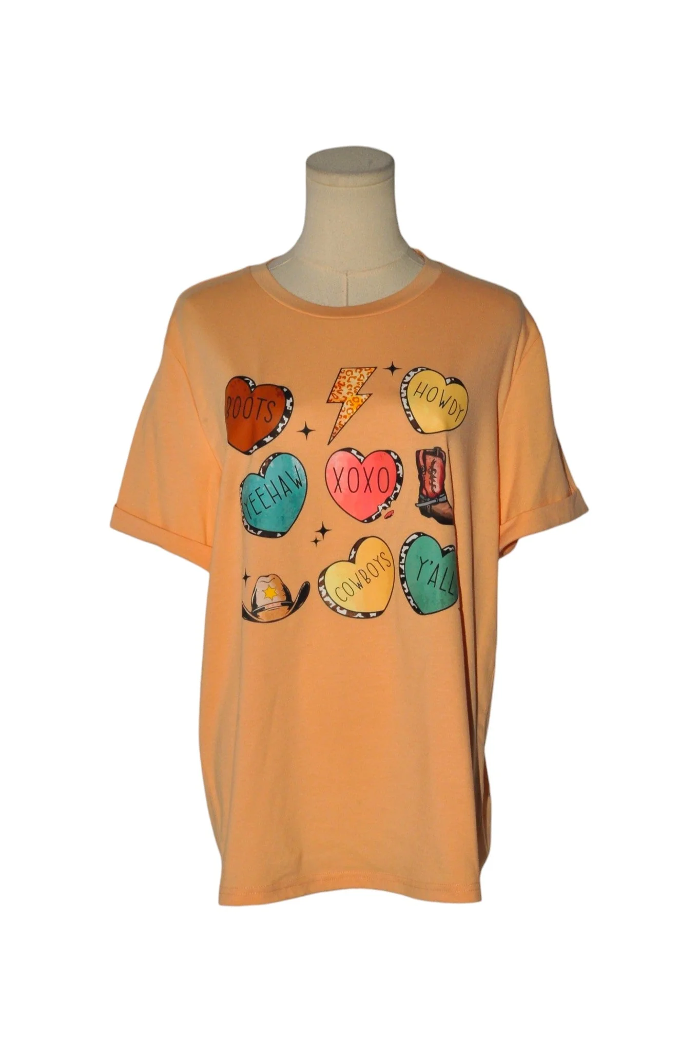 SALTI Women T-Shirts Regular fit in Orange - L