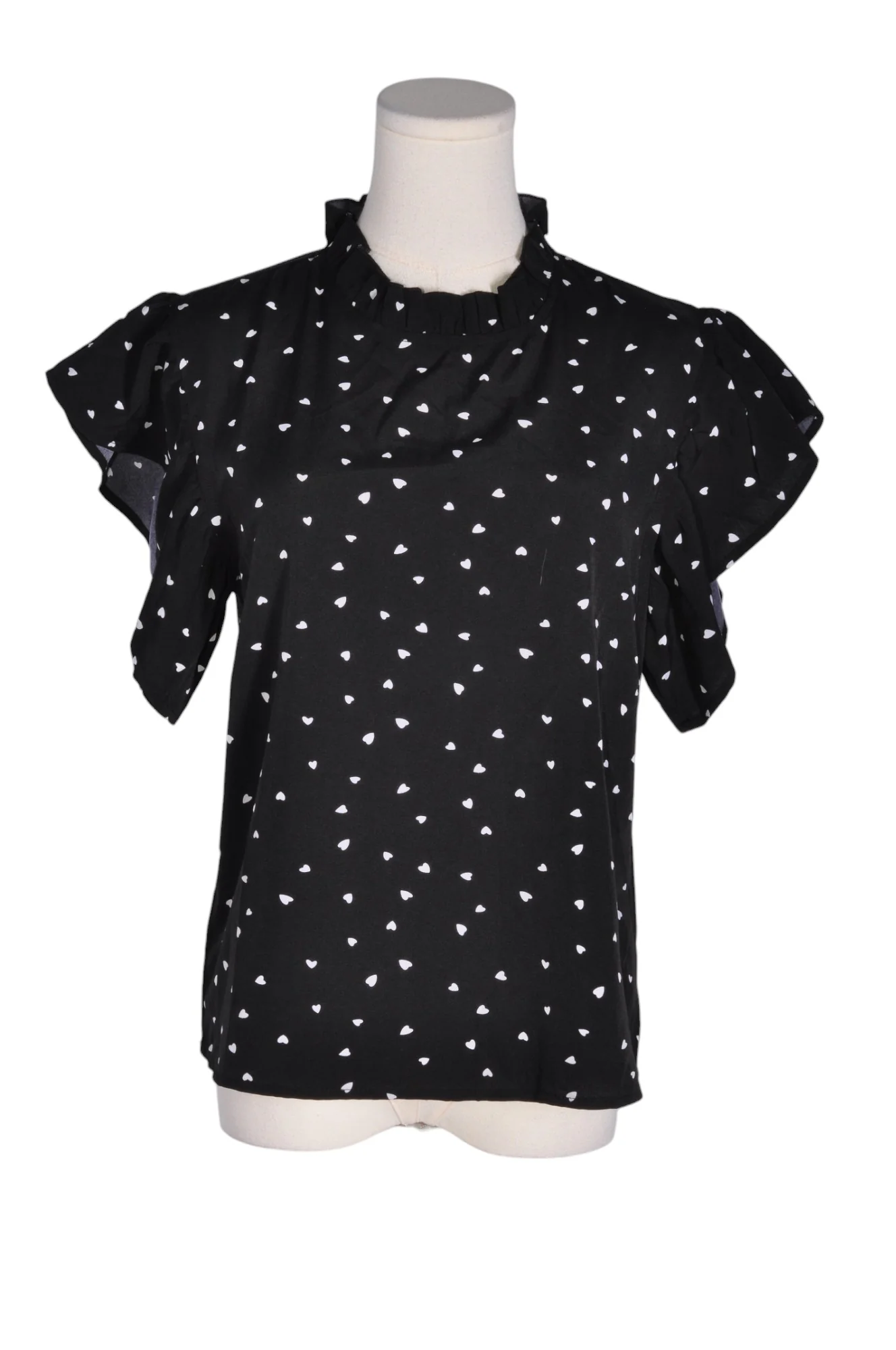 SHEIN Women Blouses Regular fit in Black - S