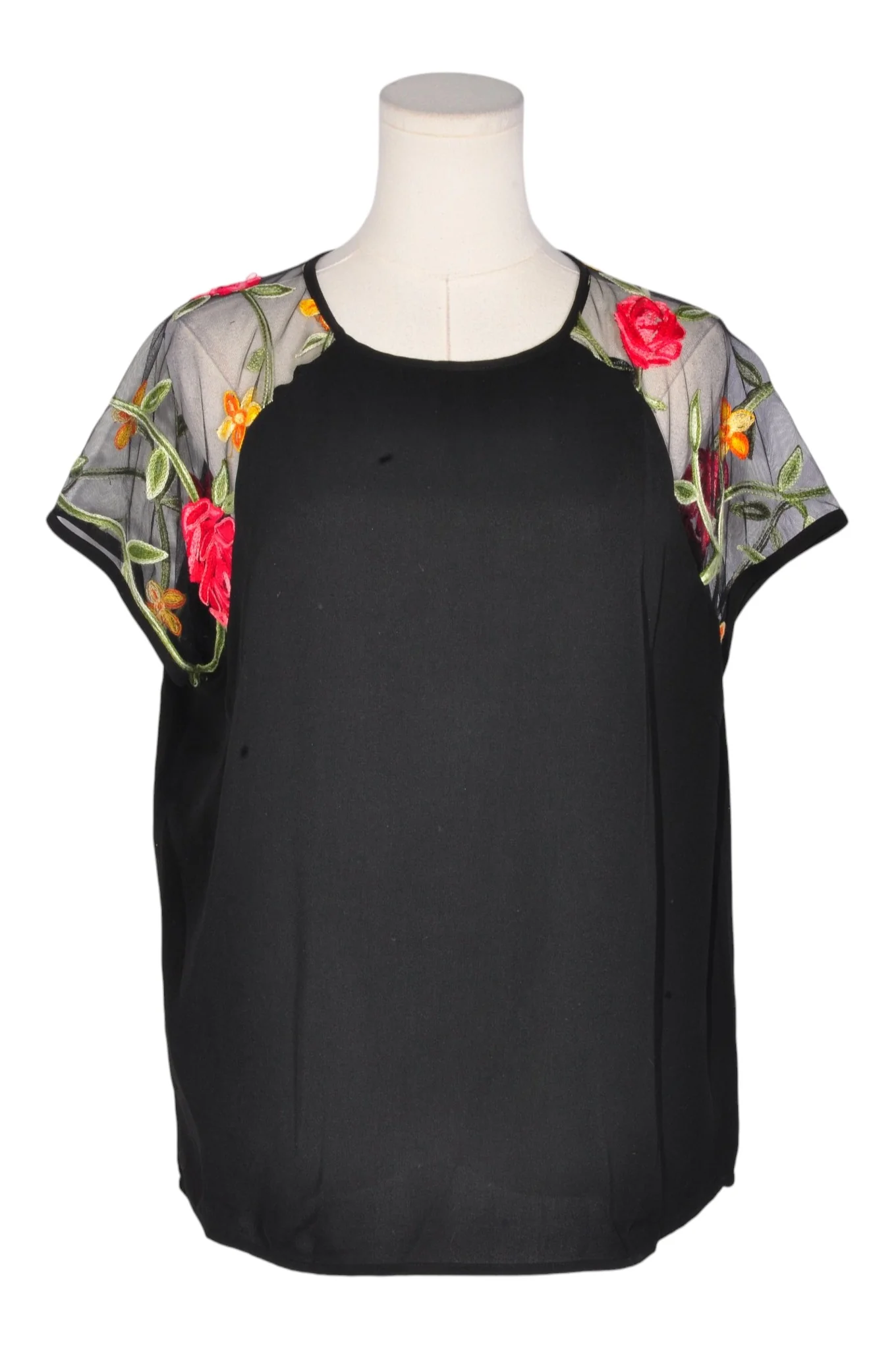 SHEIN Women Blouses Regular fit in Black - XL