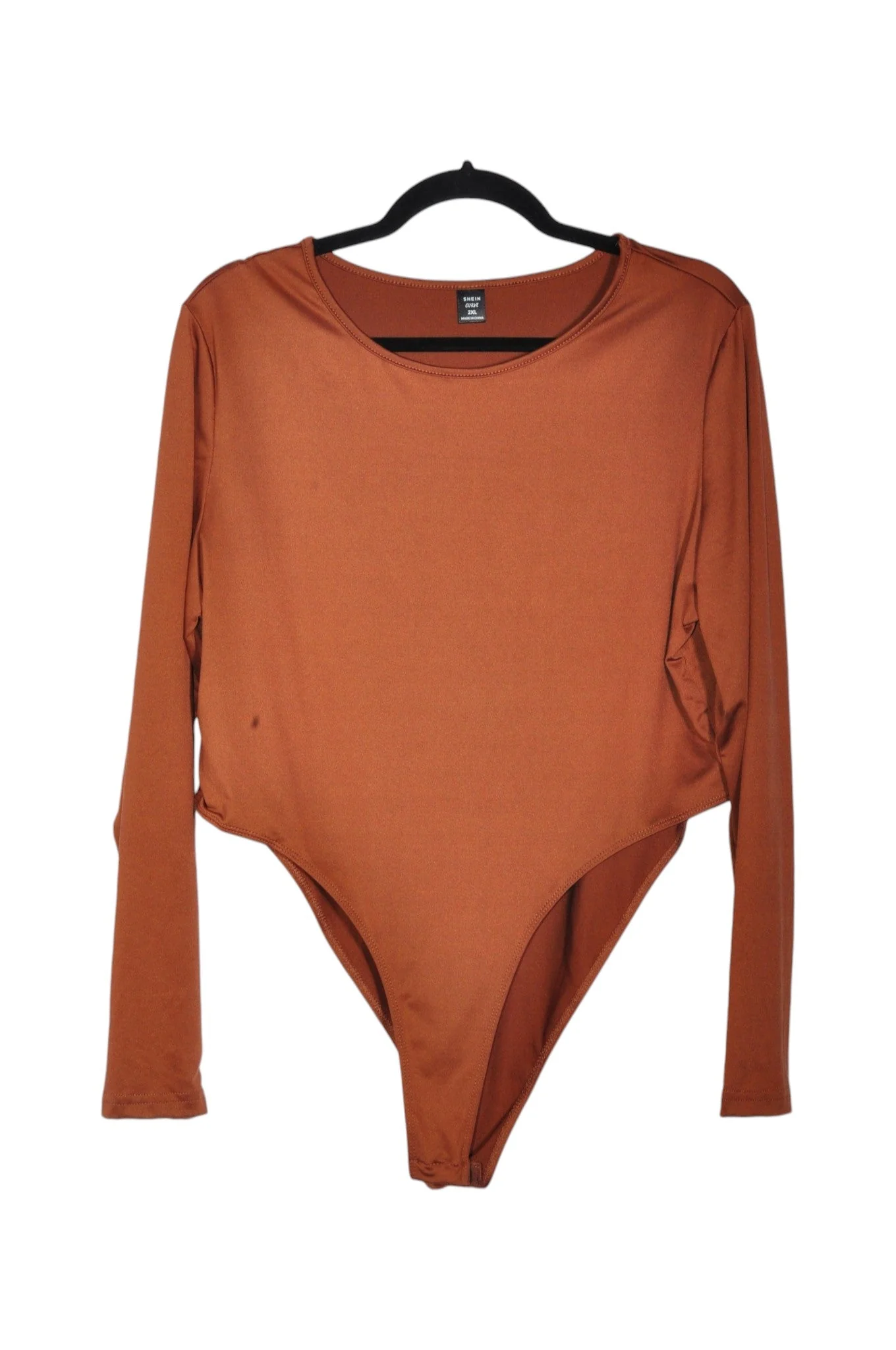 SHEIN Women Bodysuits Regular fit in Brown - 2XL
