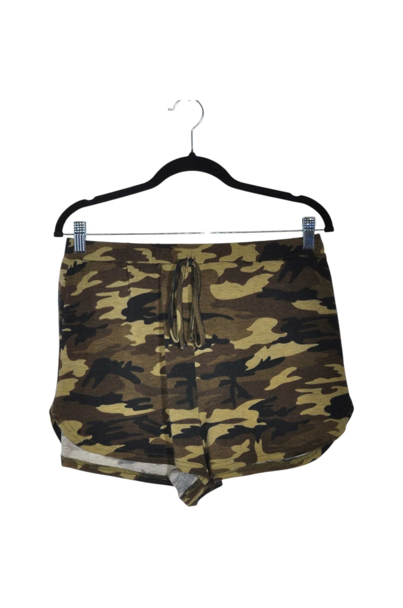 SHEIN Women Classic Shorts Regular fit in Green - 1XL