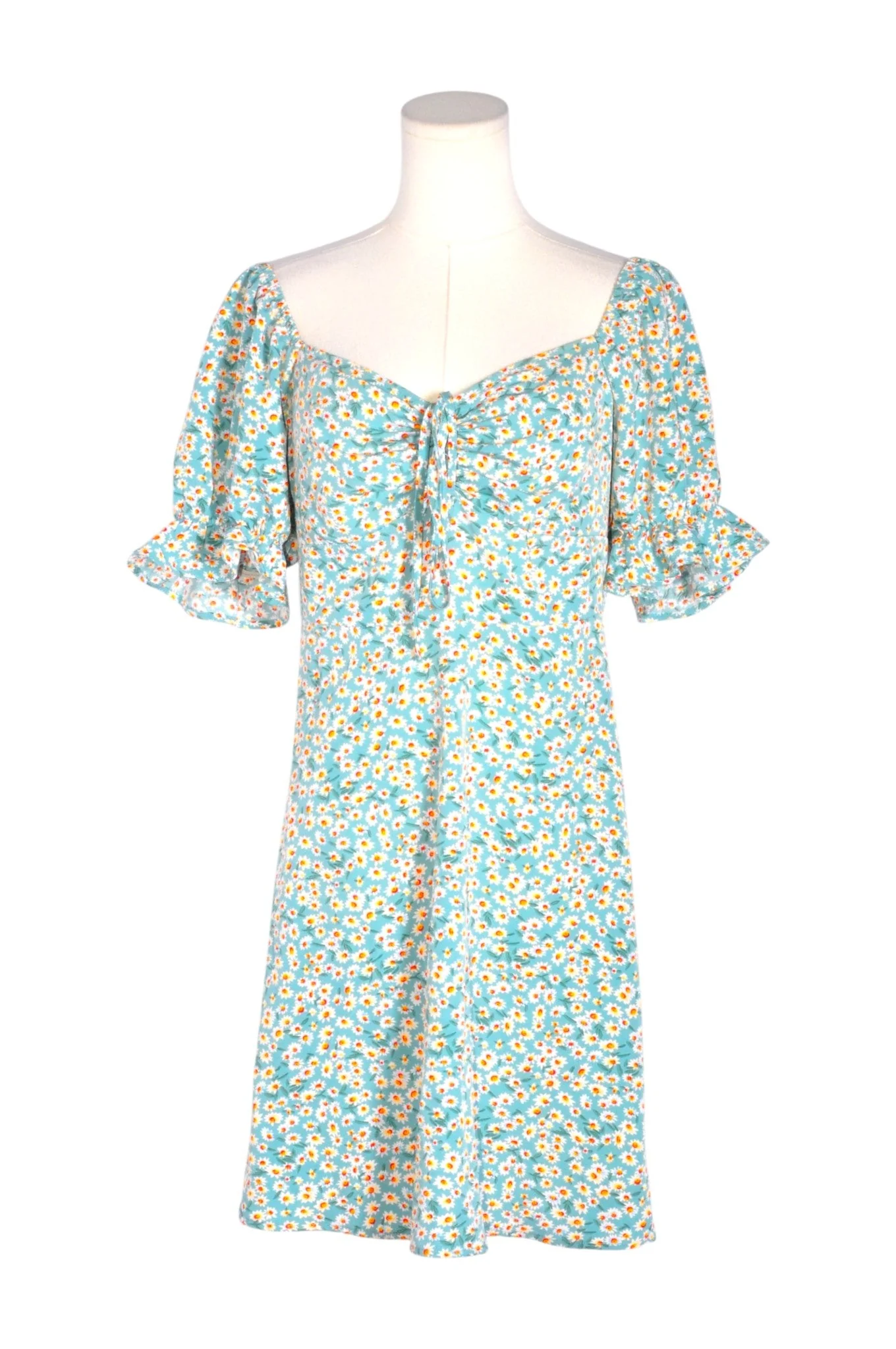 SHEIN Women Drop Waist Dresses Regular fit in Green - XL