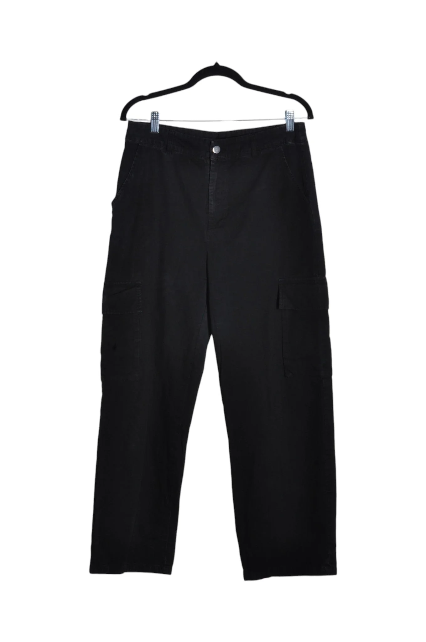 SHEIN Women Wide Legs Jeans Regular fit in Black - L