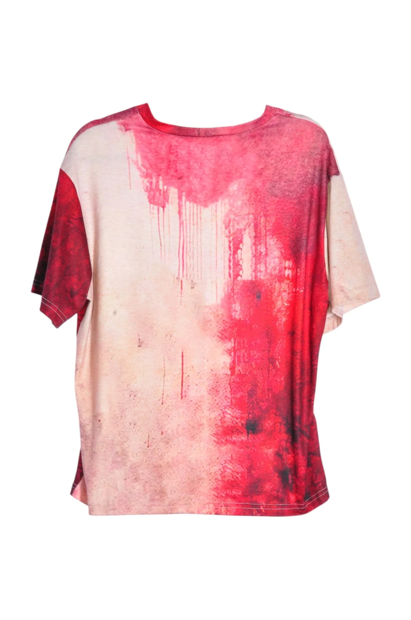 UNBRANDED Men T-Shirts Regular fit in Red - L - Image 2