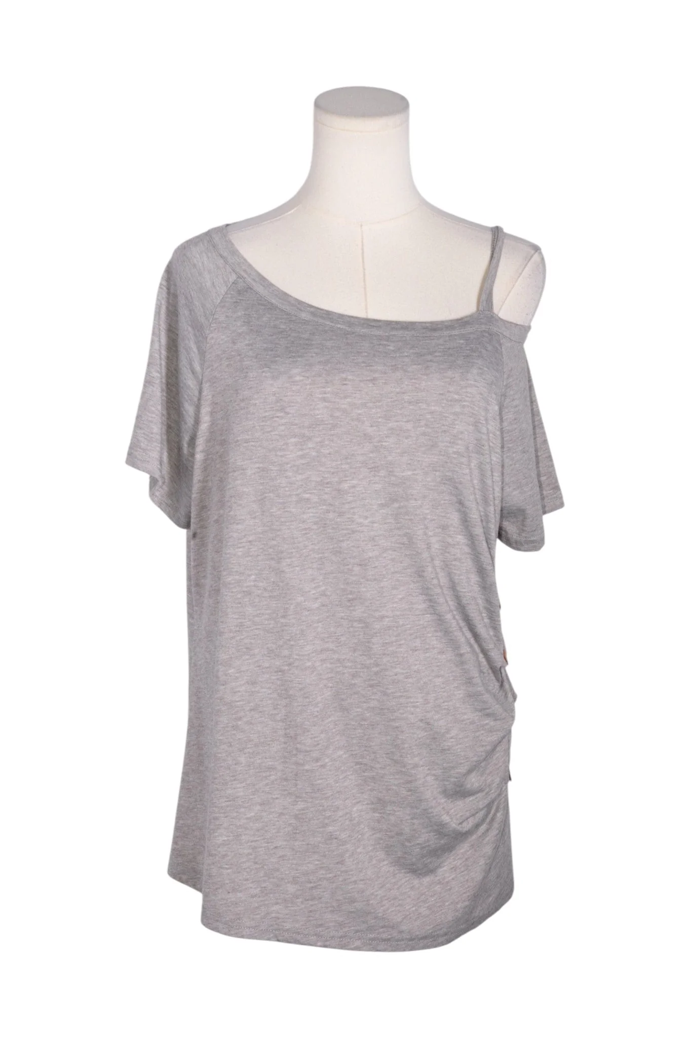 UNBRANDED Women Blouses Regular fit in Gray - L