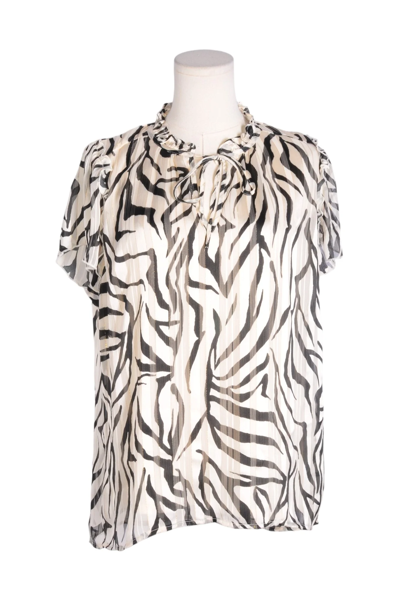 UNBRANDED Women Blouses Regular fit in White - M
